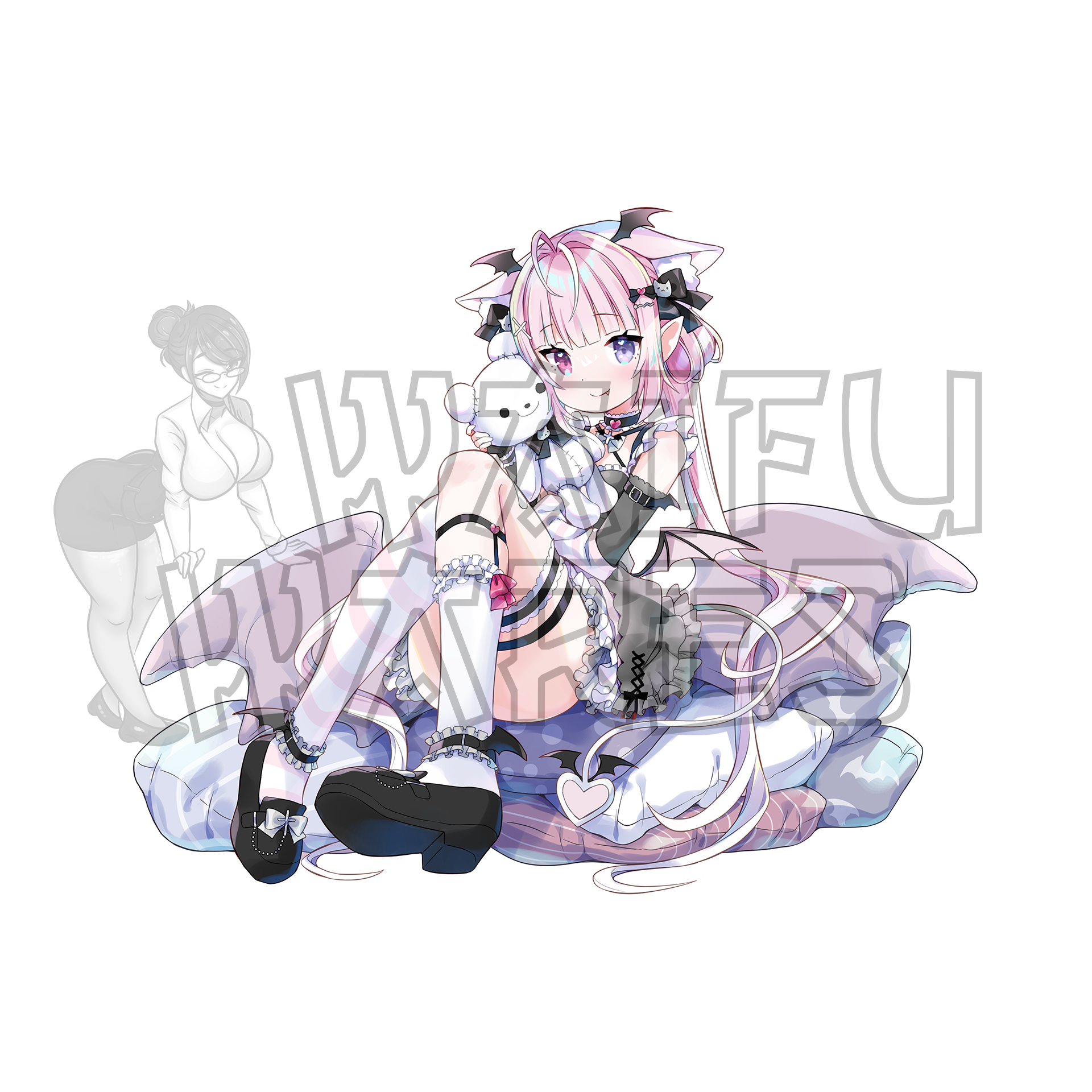 DokiDeLilly Keychain (3") (Pre-order)