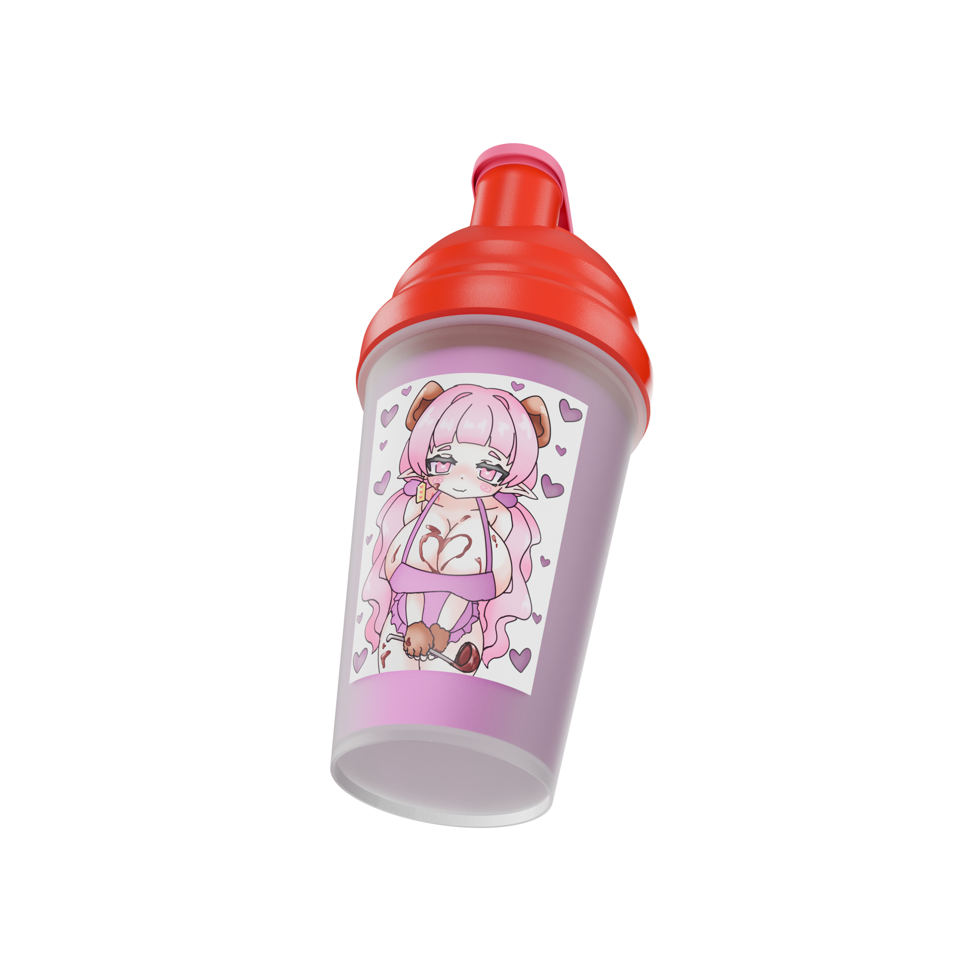 Waifu Wares Druilla Kuma Valentine's Day Special Shaker (Limited Edition)