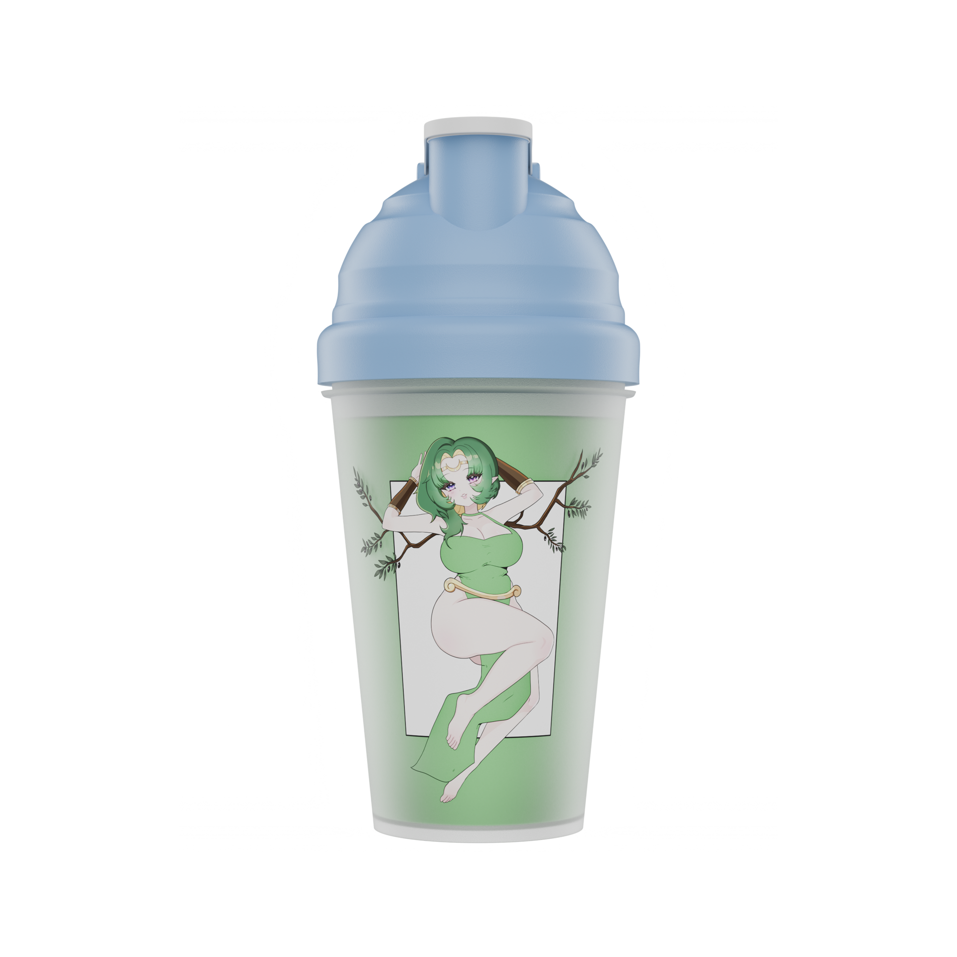 Waifu Wares KikiiiVT Shaker (LID ON SHAKER WILL BE DARK BLUE) (Limited Edition)