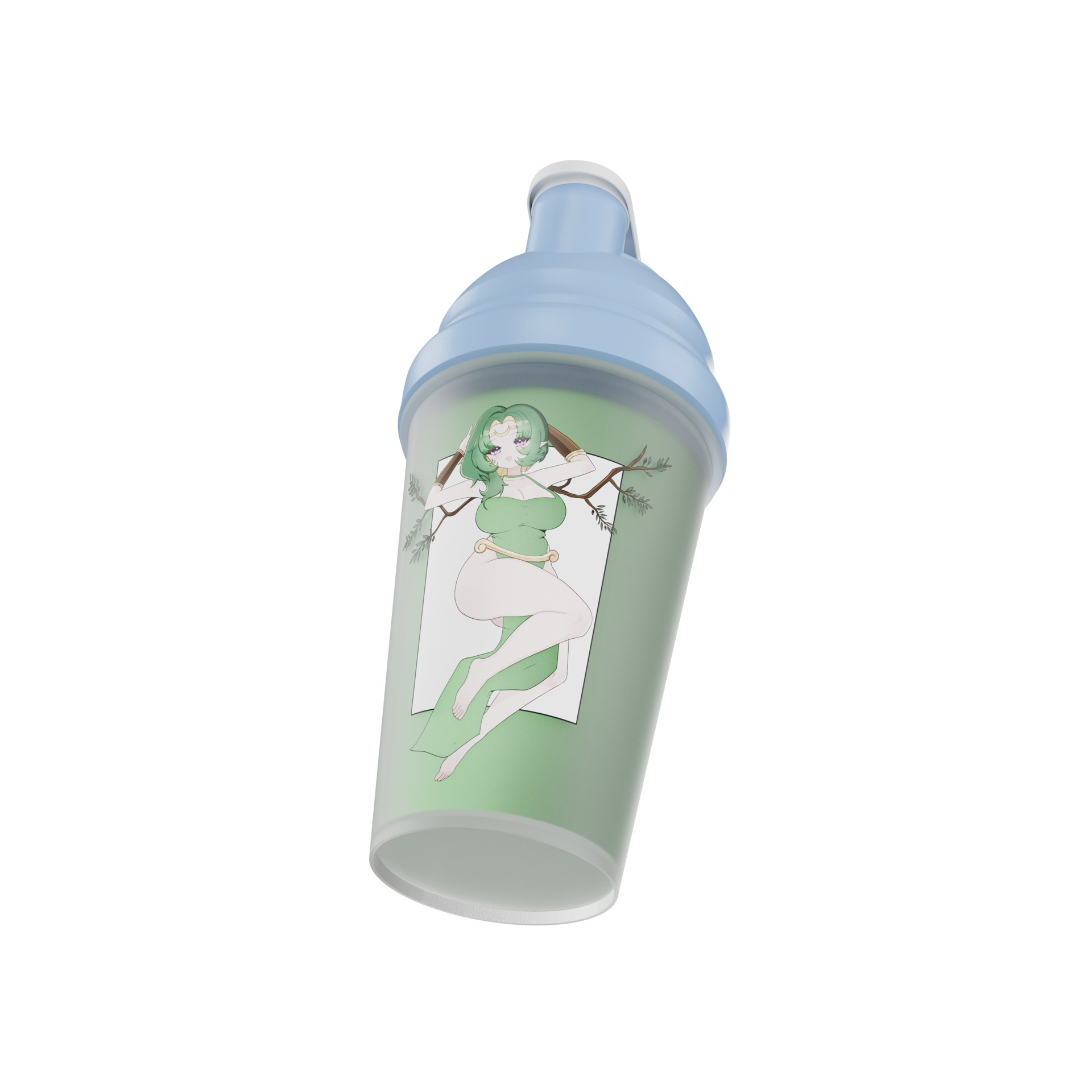 Waifu Wares KikiiiVT Shaker (LID ON SHAKER WILL BE DARK BLUE) (Limited Edition)