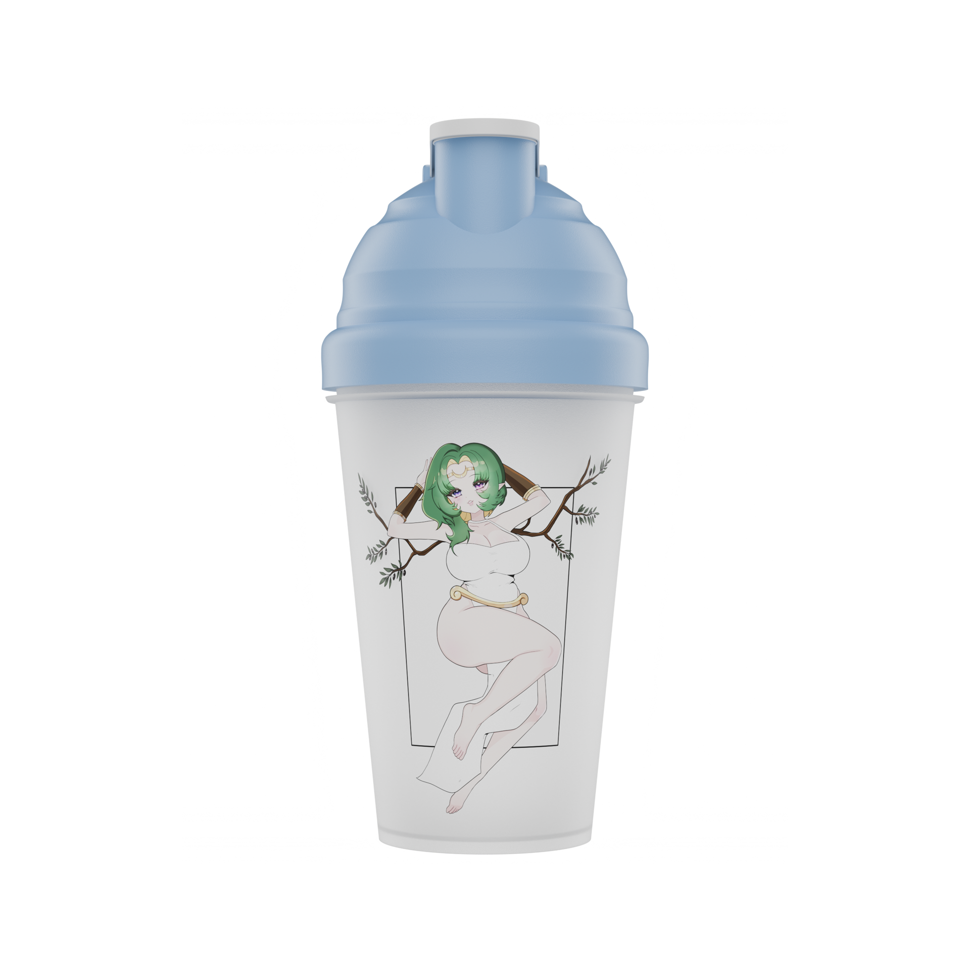 Waifu Wares KikiiiVT Shaker (LID ON SHAKER WILL BE DARK BLUE) (Limited Edition)