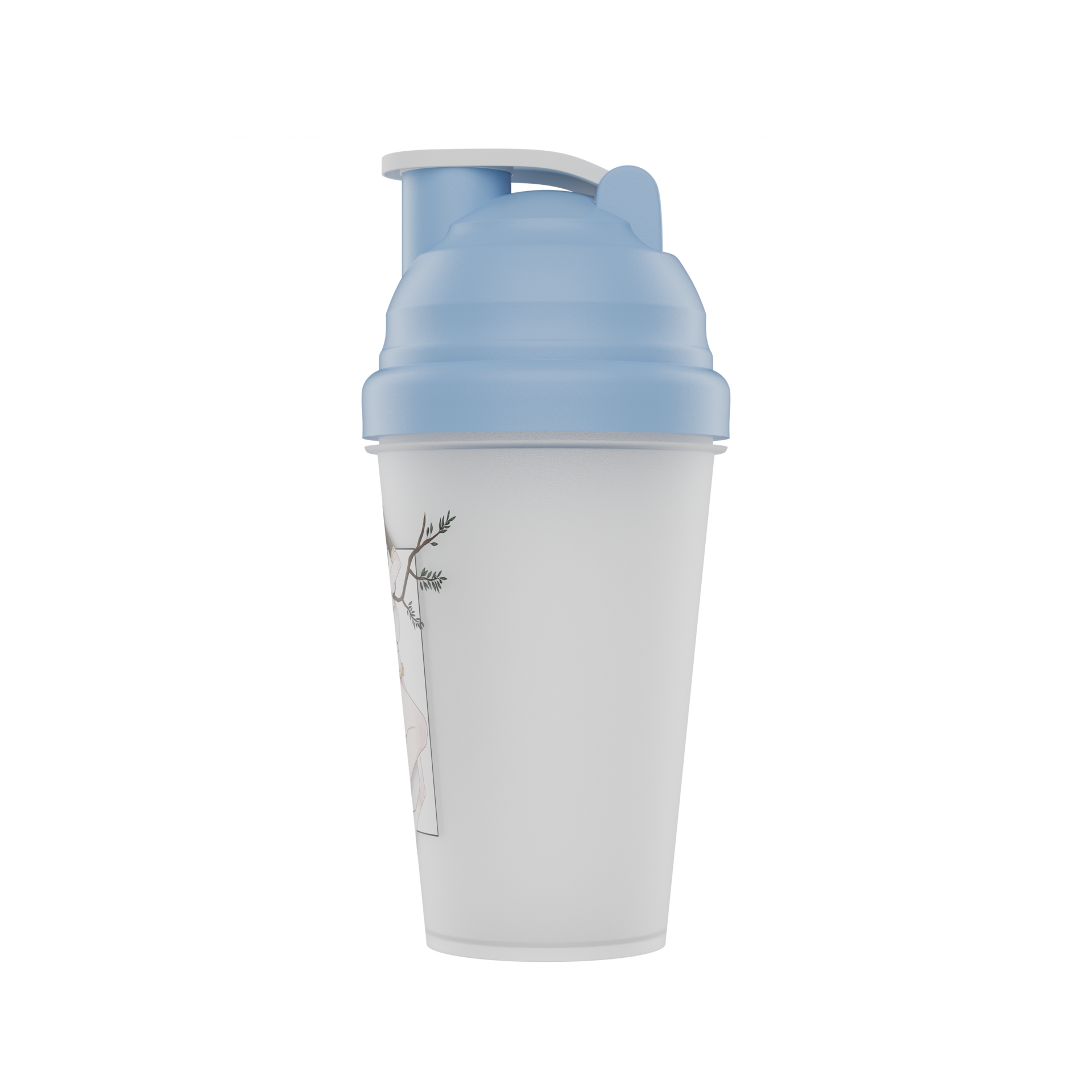 Waifu Wares KikiiiVT Shaker (LID ON SHAKER WILL BE DARK BLUE) (Limited Edition)
