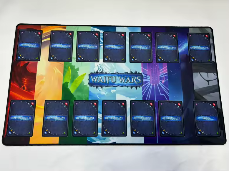 Waifu Wars TCG Play Mat