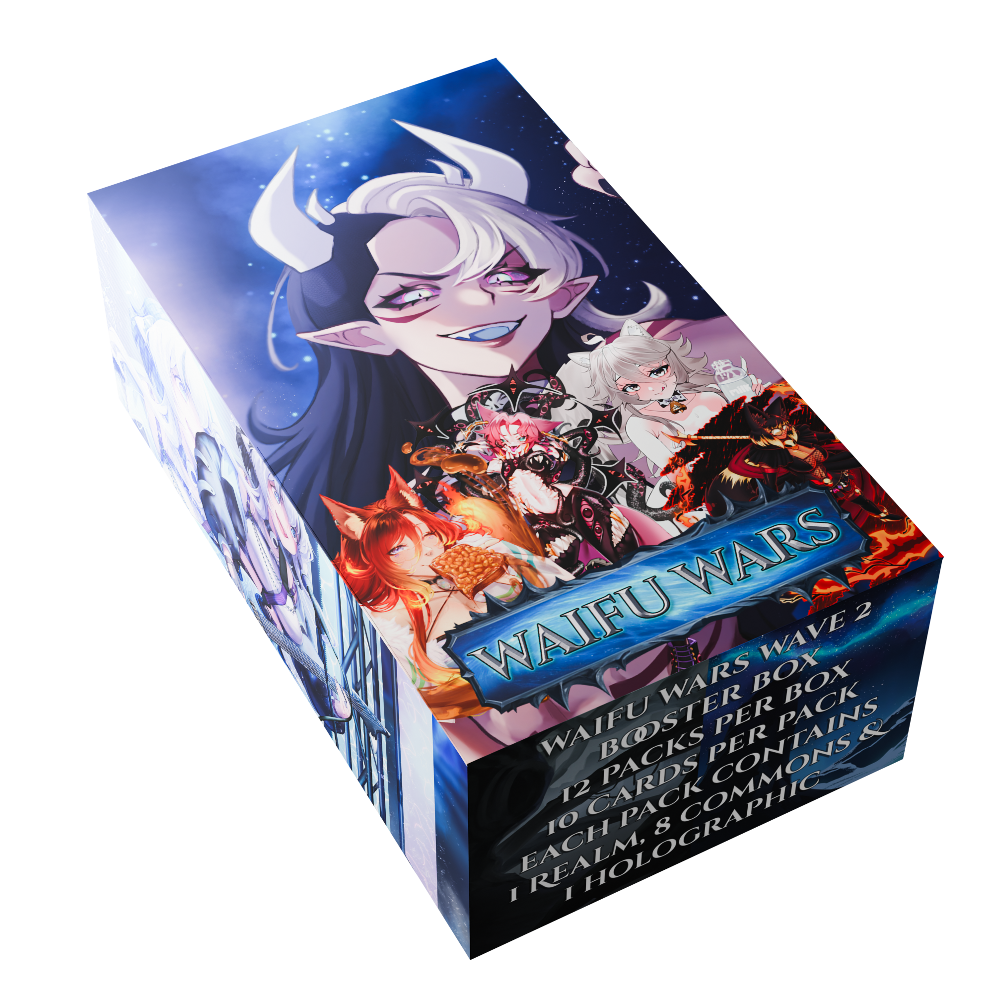 Waifu Wars Wave 2 1st Edition Booster Box (Pre-Order) Waifu Wars Wave 2 1st Edition Booster Box (Pre-Order)