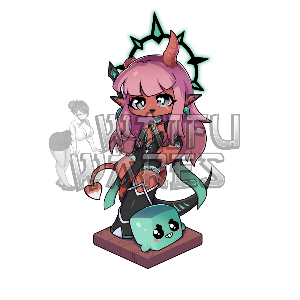 JadeSapphire_ Standee (6")