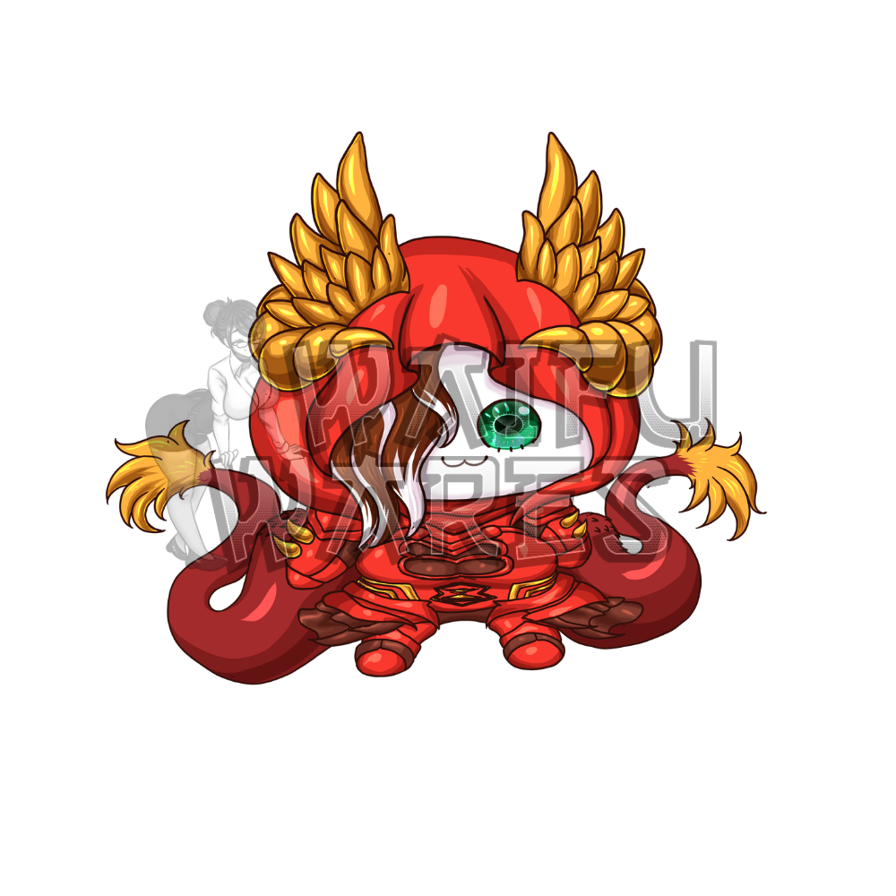 Momo_Toirneach Keychain (3")