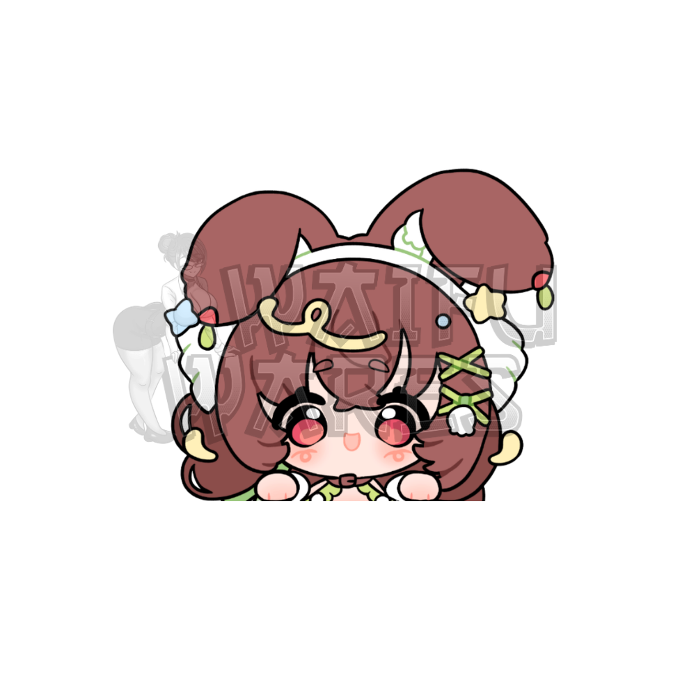 Ezenaldarcen Peeper Sticker (6inch)