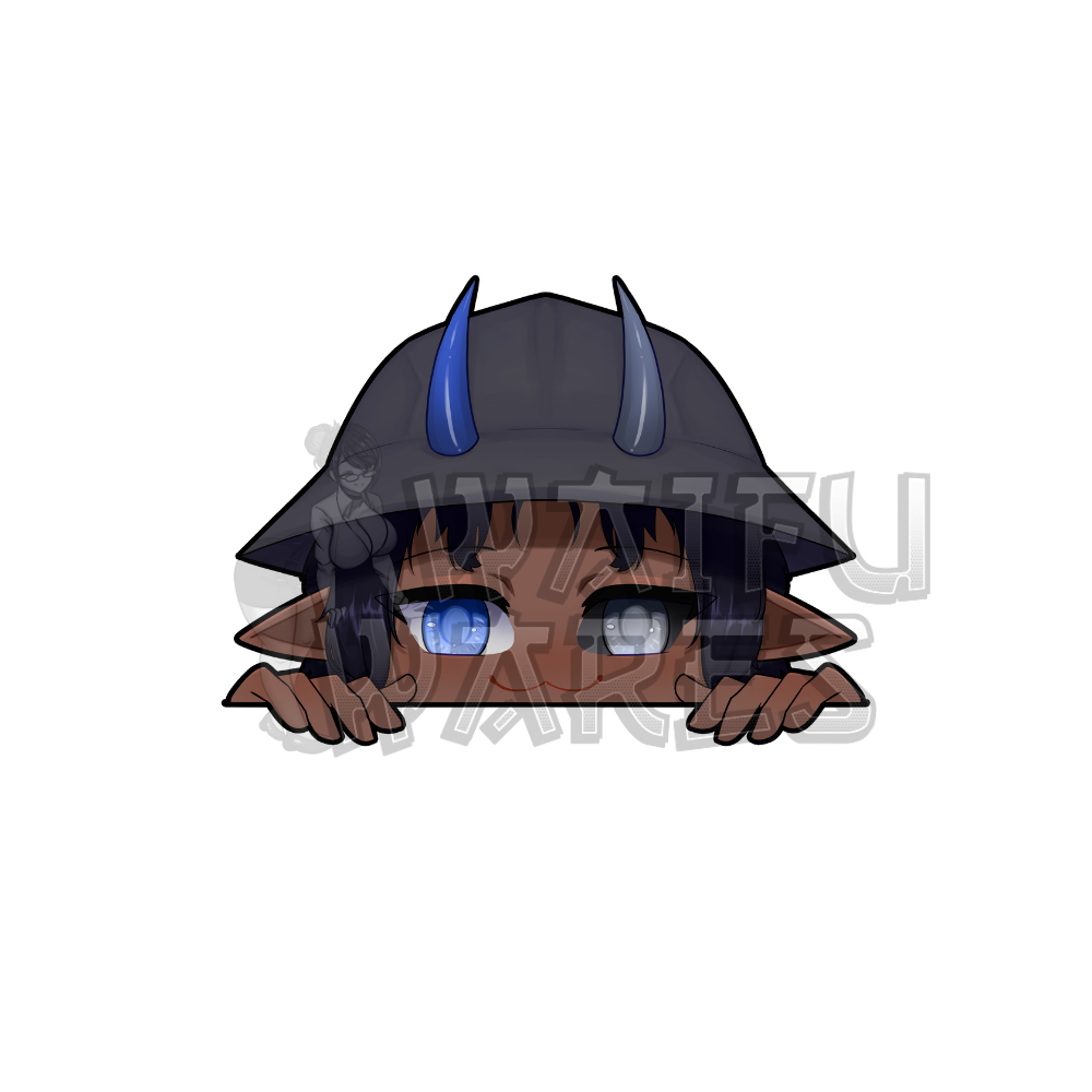 Mr NooNVT Peeper Sticker (6inch)