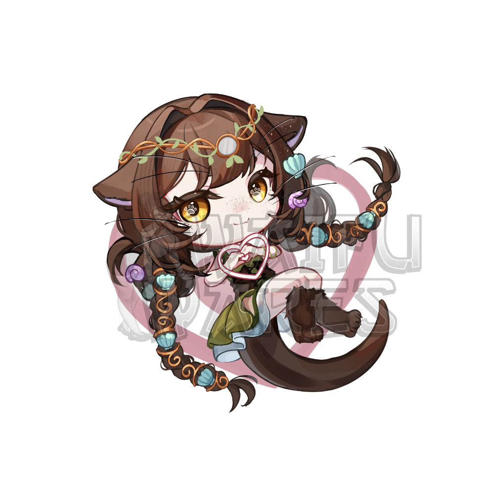 YukaaVT Keychain (3")