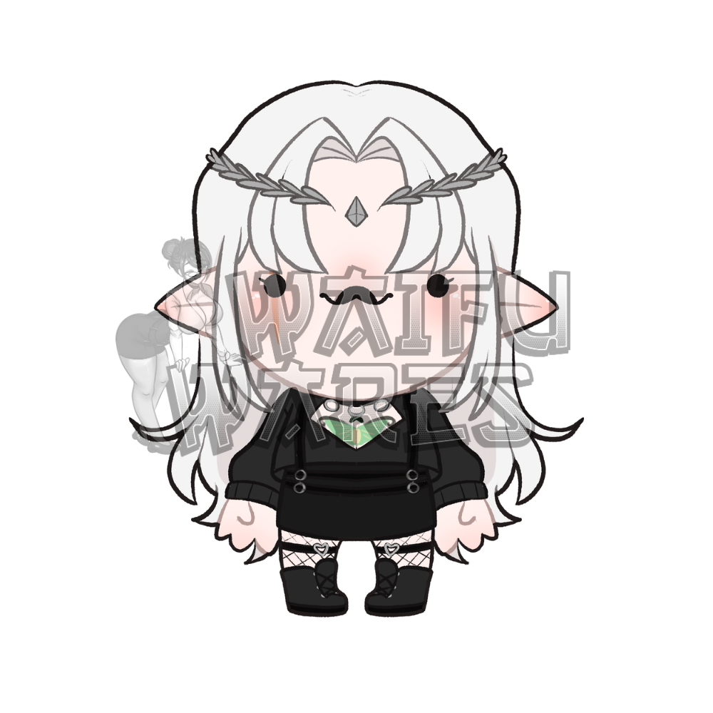 KnifeEarsSiena Keychain (3")