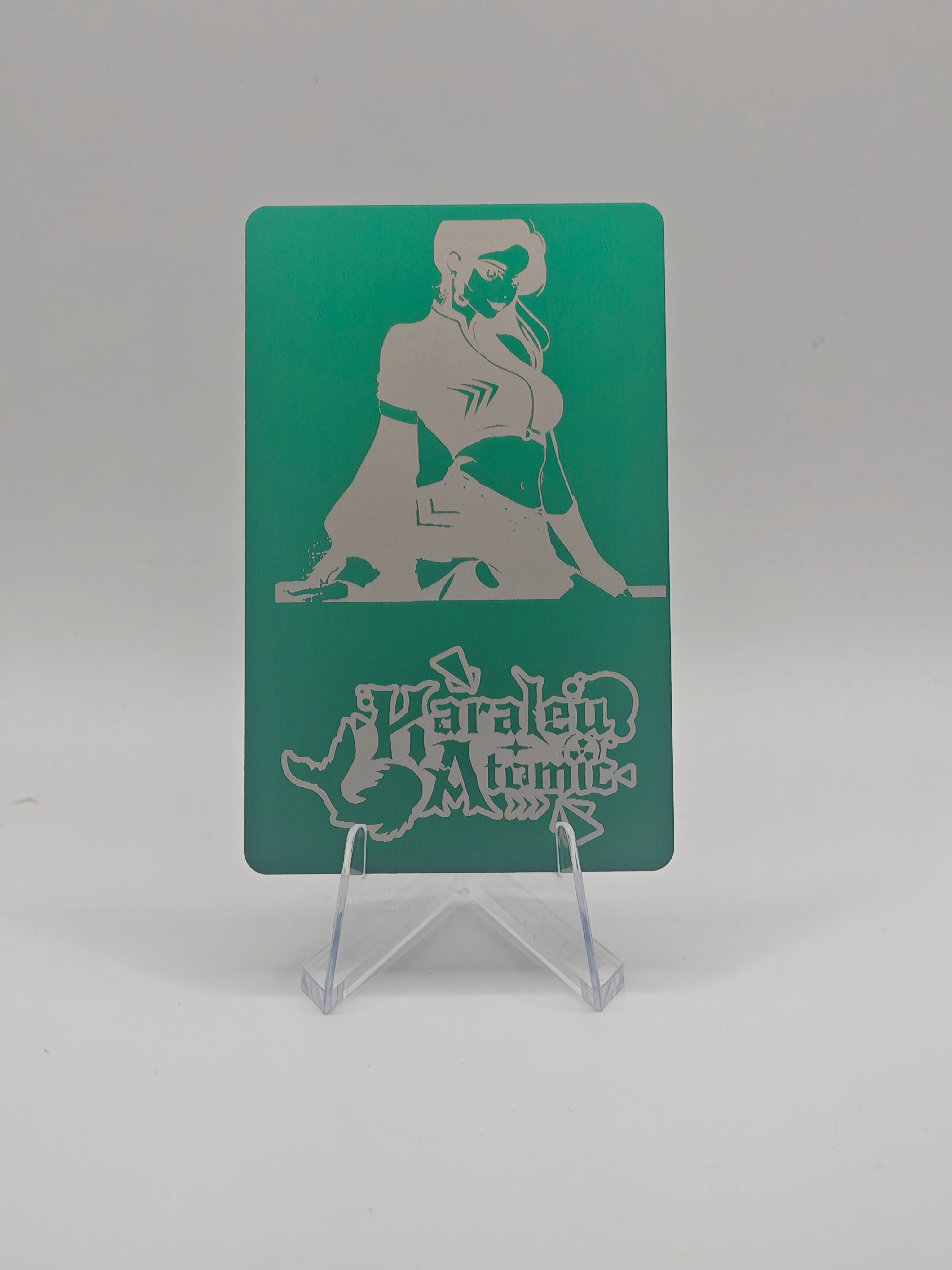 Karaleu Atomic Metal Card