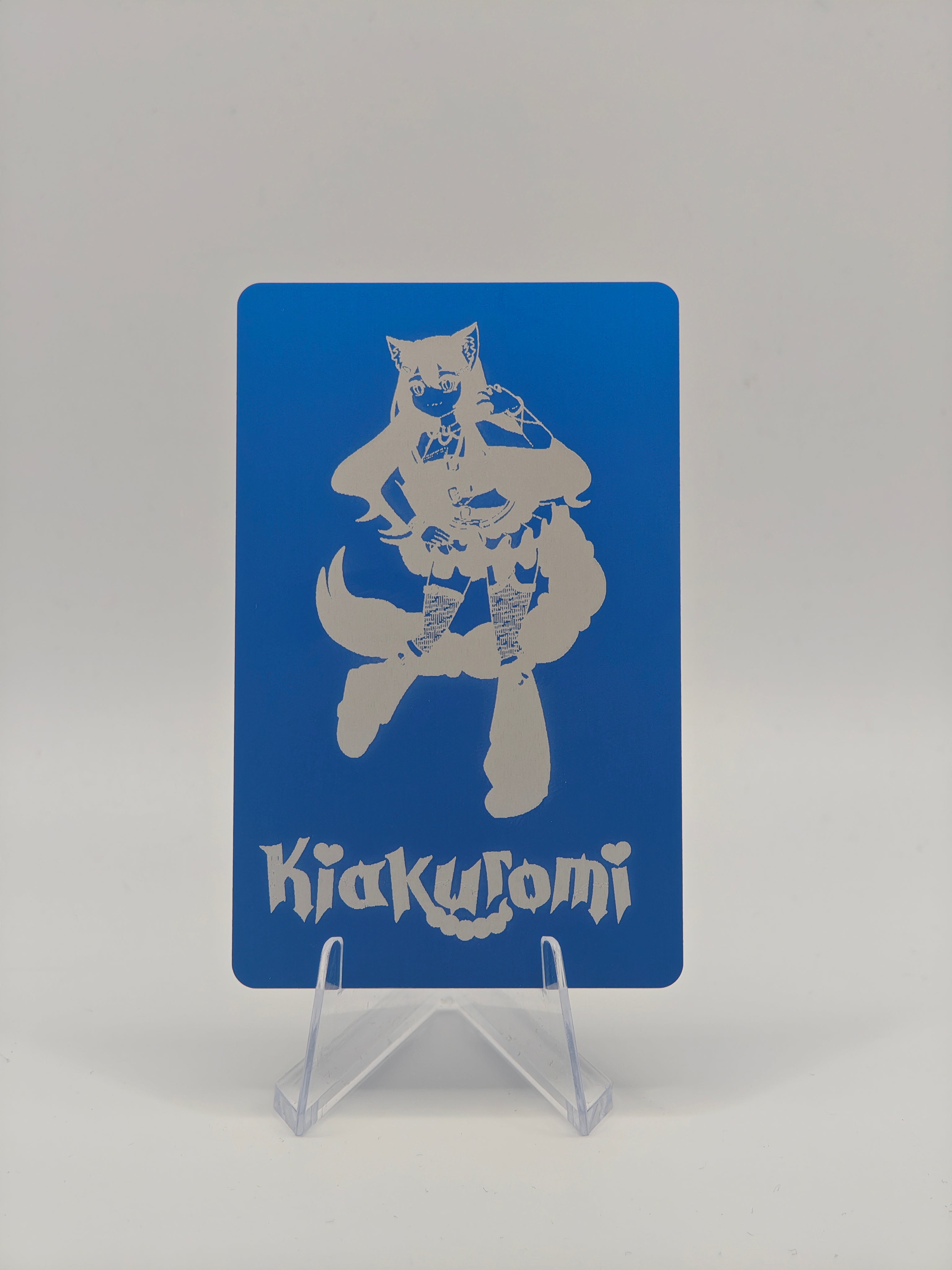 Kiakuromi Metal Card