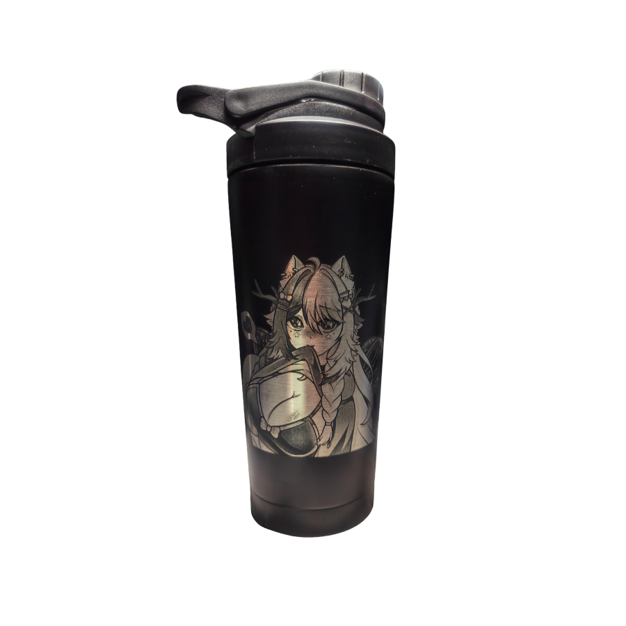 Waifu Wares ChristiDeVoss Metal Shaker