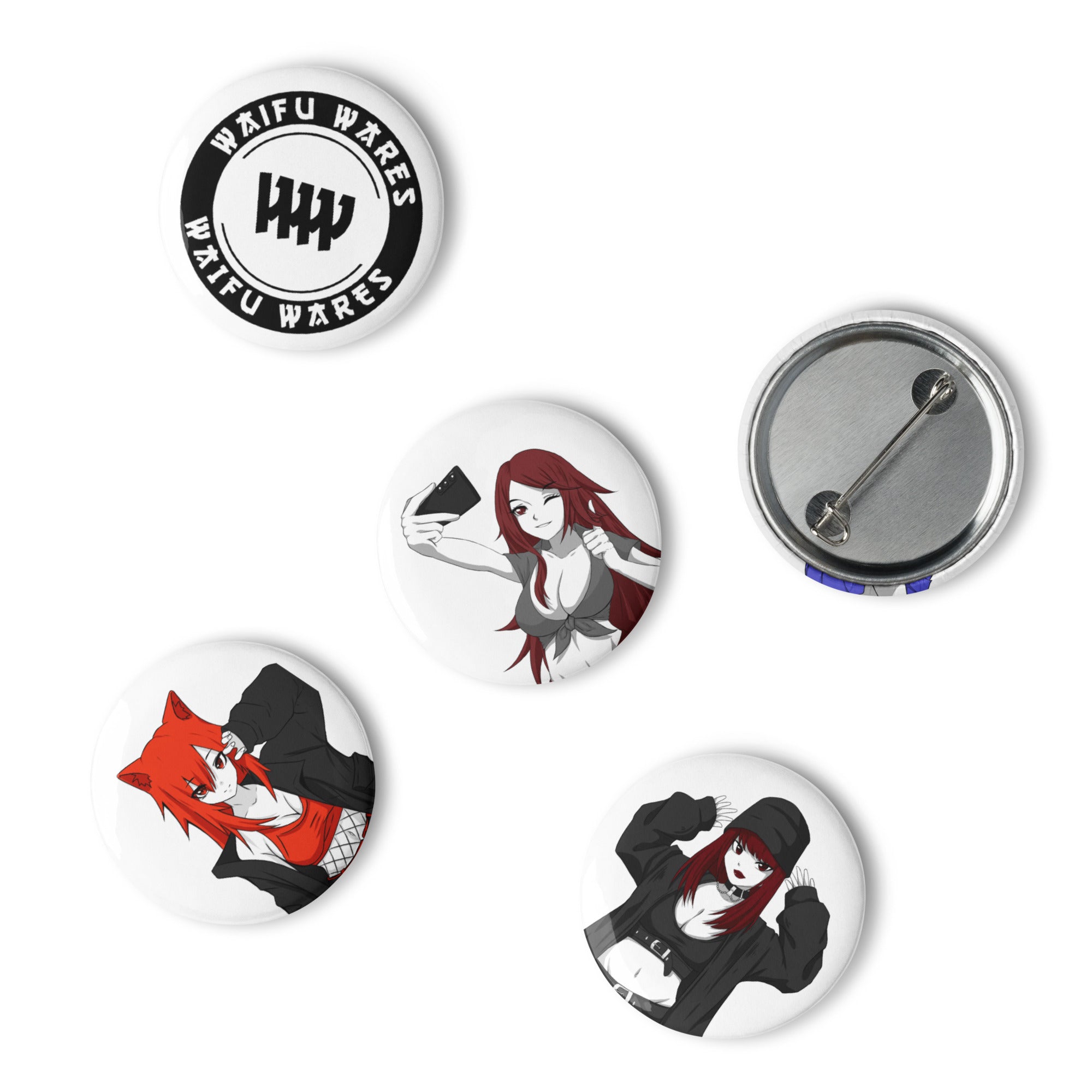 Waifu Wares Pins