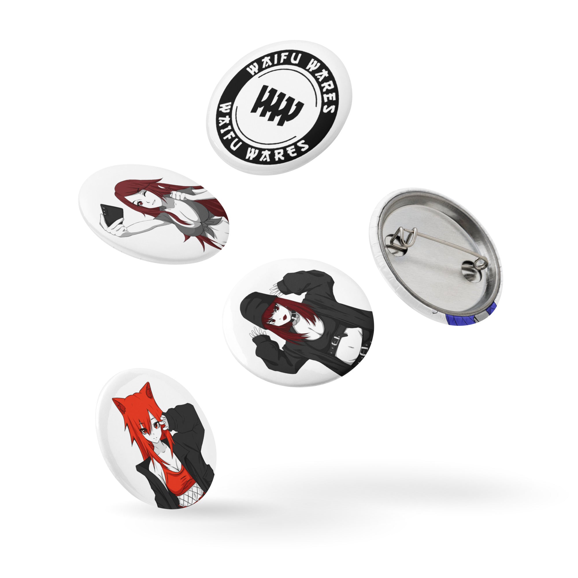 Waifu Wares Pins