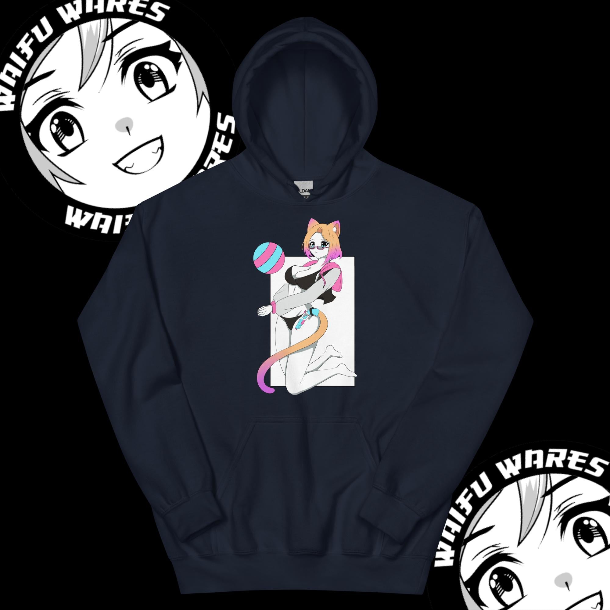 Waifu Wares Nyah Nikki Unisex Hoodie