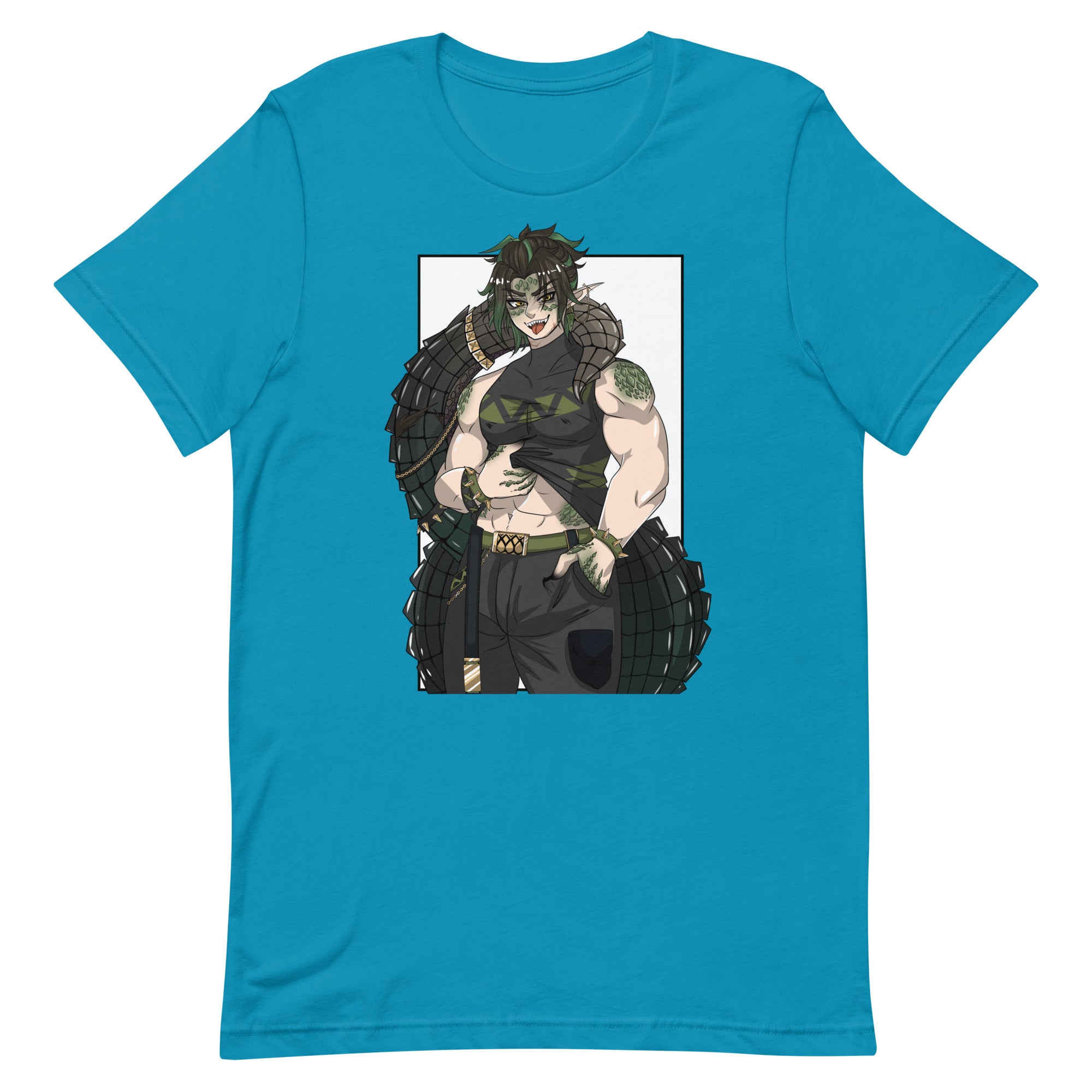 Waifu Wares Ivo Deinosuchus Unisex t-shirt