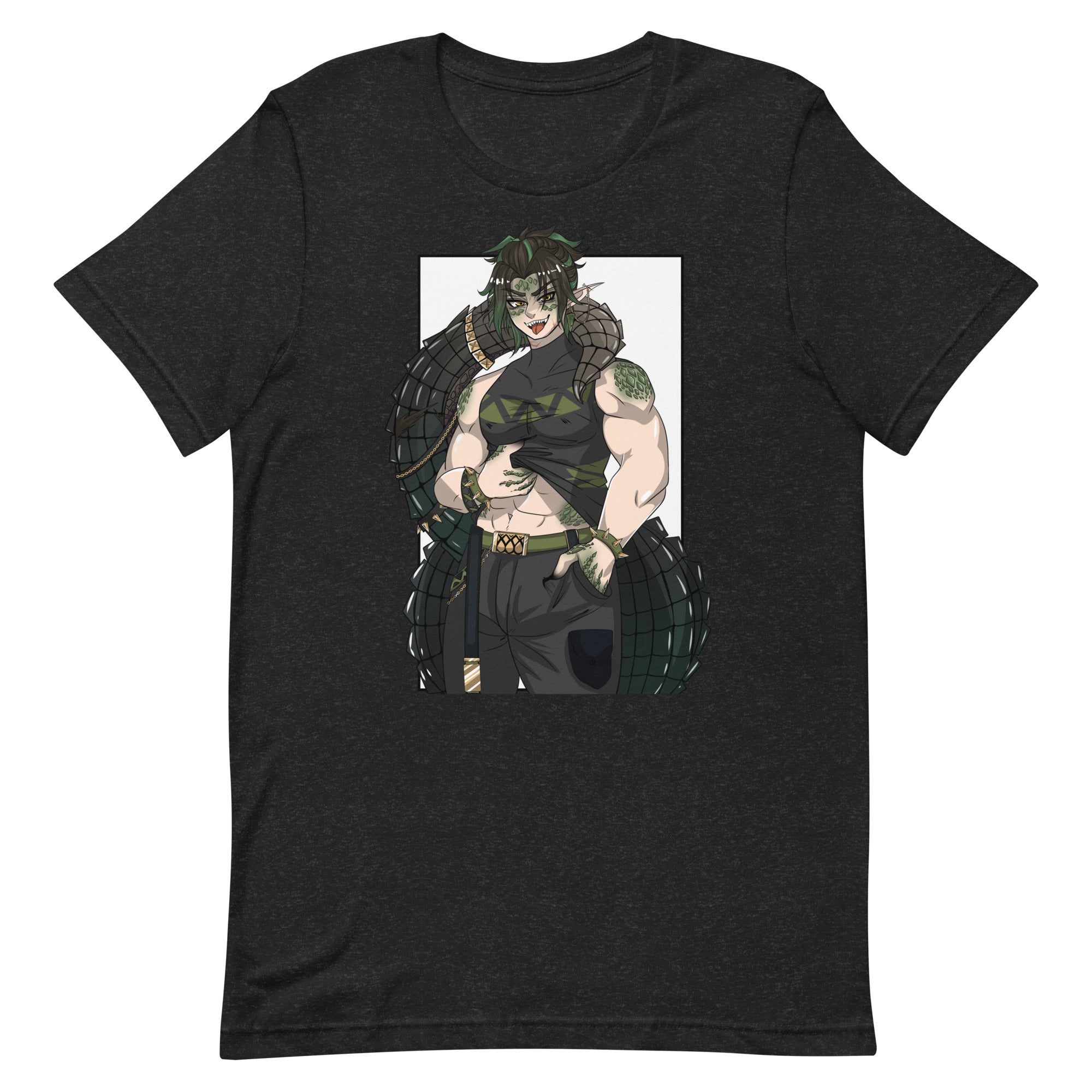 Waifu Wares Ivo Deinosuchus Unisex t-shirt
