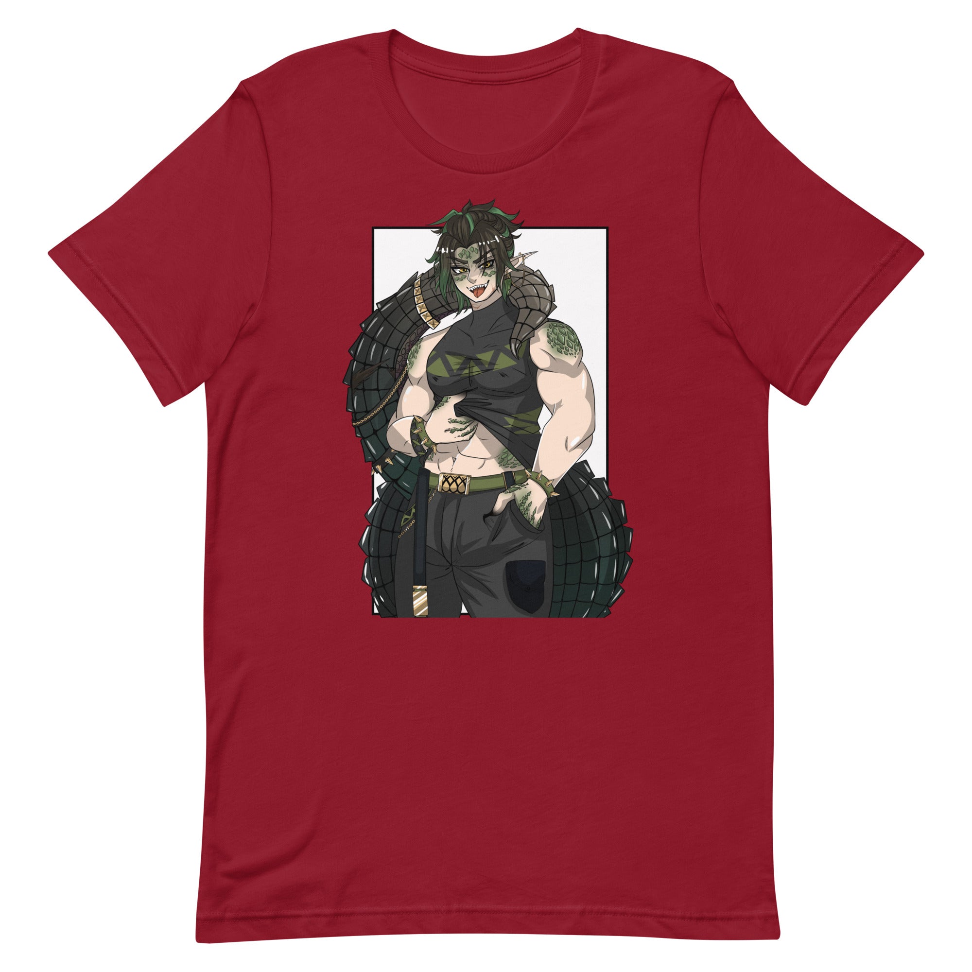Waifu Wares Ivo Deinosuchus Unisex t-shirt