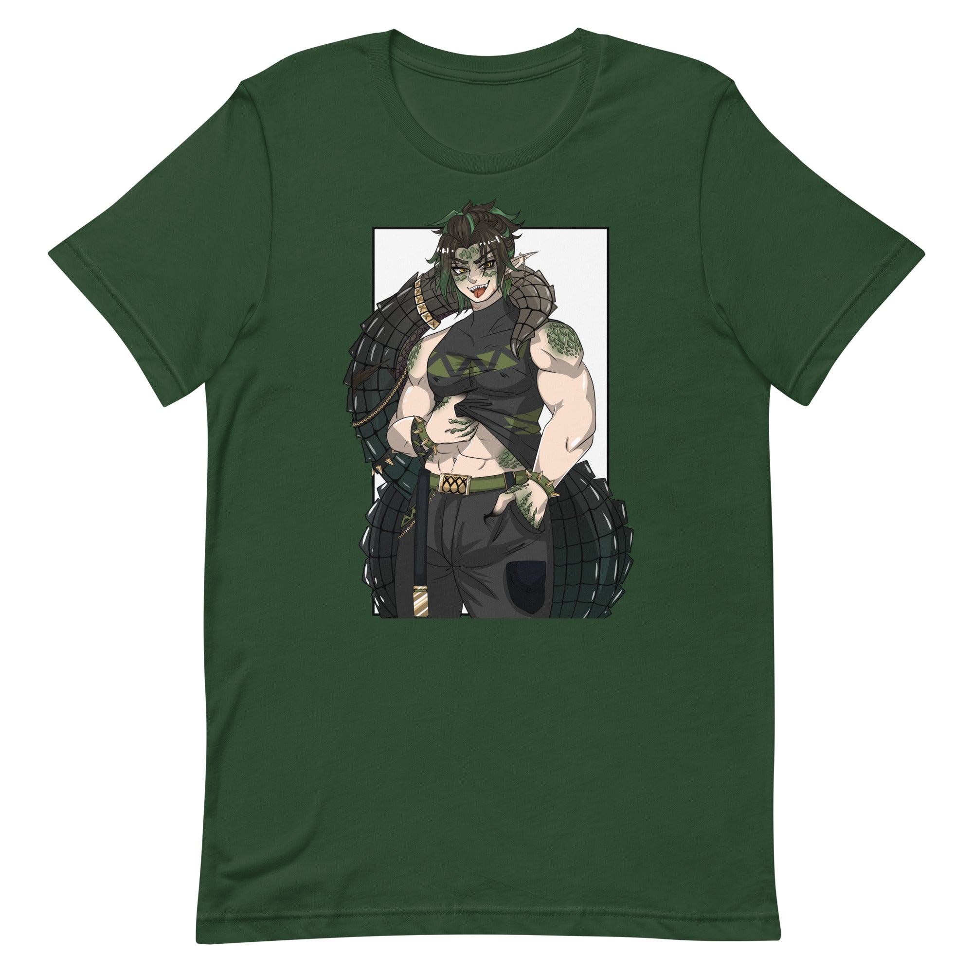 Waifu Wares Ivo Deinosuchus Unisex t-shirt