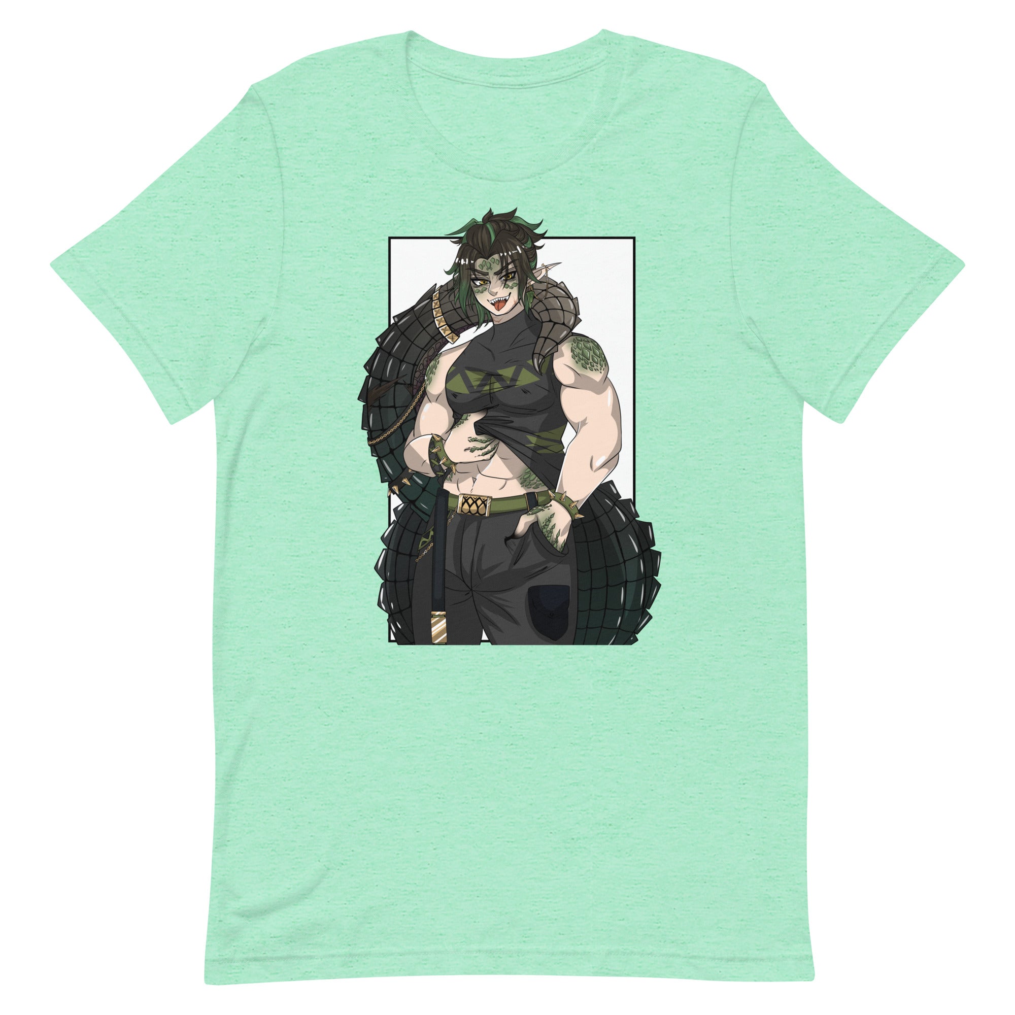 Waifu Wares Ivo Deinosuchus Unisex t-shirt