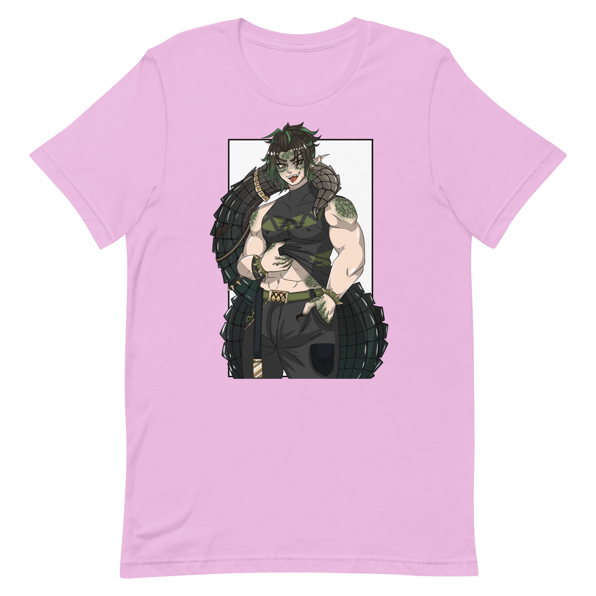 Waifu Wares Ivo Deinosuchus Unisex t-shirt