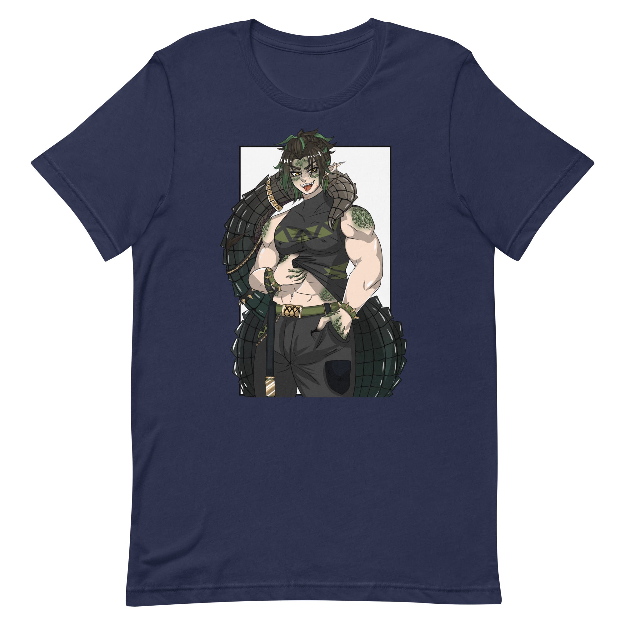 Waifu Wares Ivo Deinosuchus Unisex t-shirt