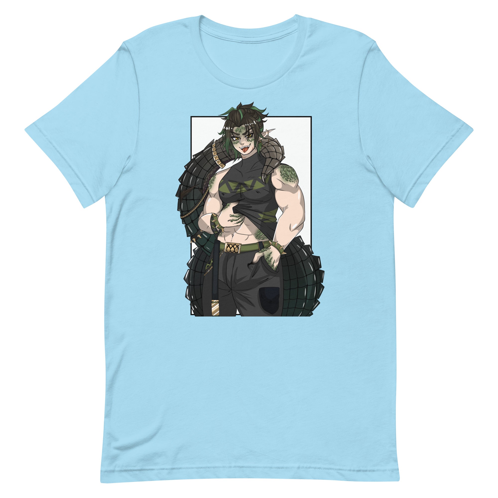 Waifu Wares Ivo Deinosuchus Unisex t-shirt