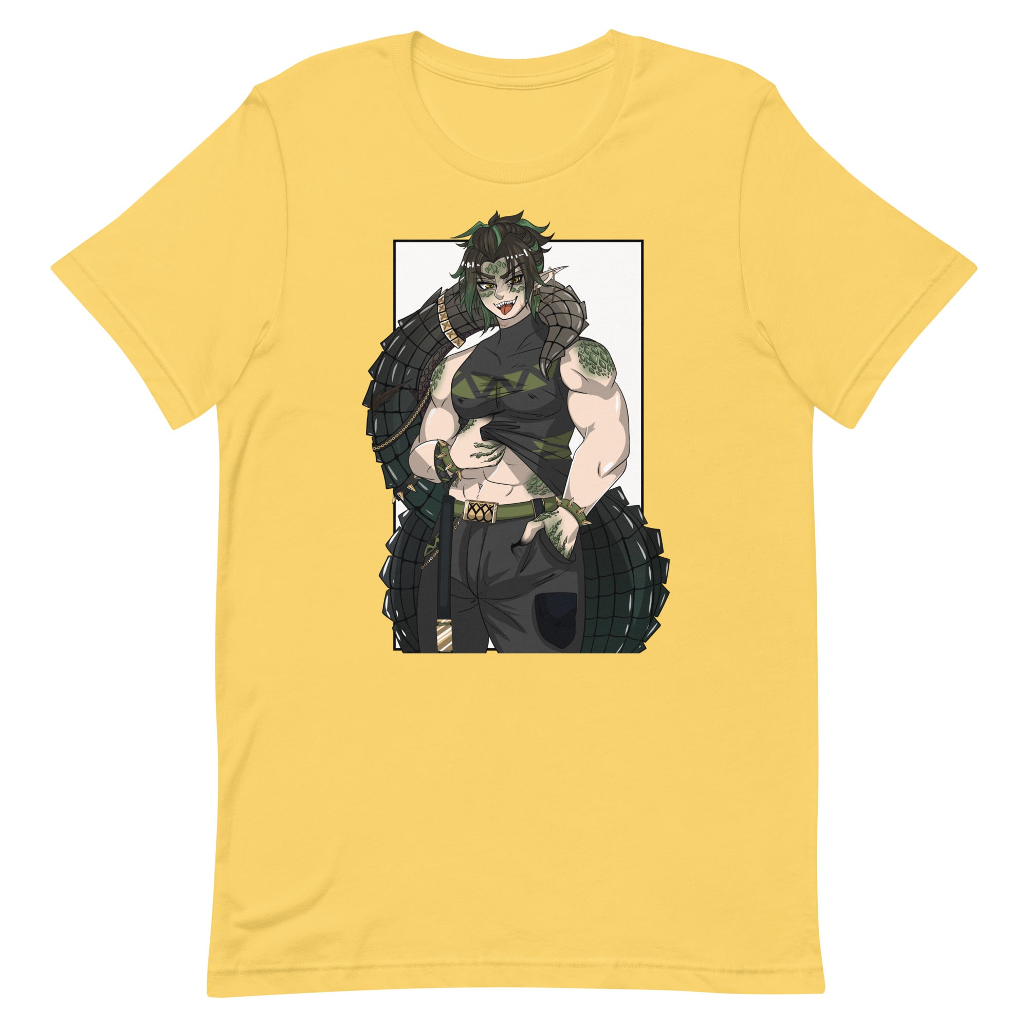 Waifu Wares Ivo Deinosuchus Unisex t-shirt