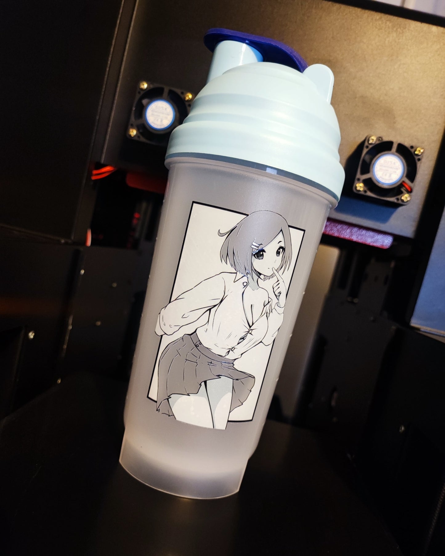 Anime waifu shaker bottles