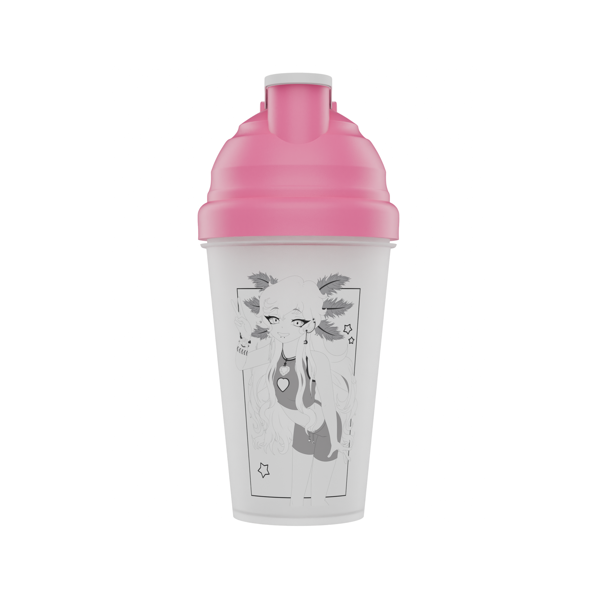 Waifu Wares Voxelotl Shaker (Limited Edition)