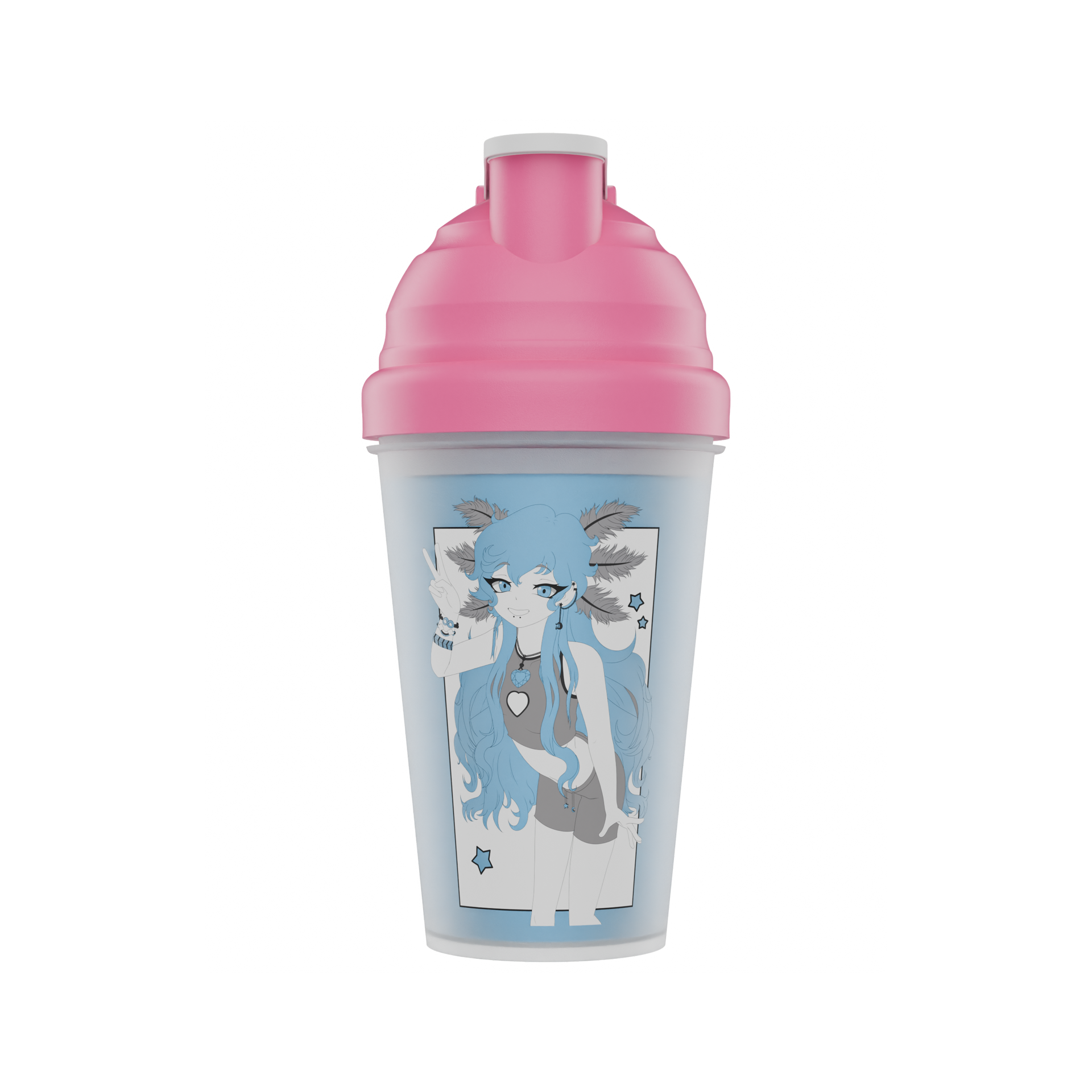 Waifu Wares Voxelotl Shaker (Limited Edition)