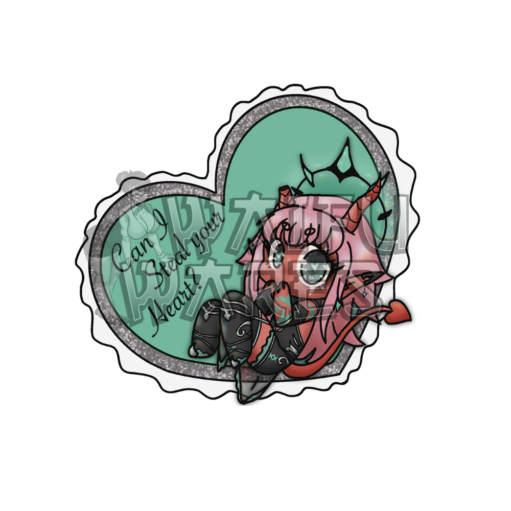 JadeSapphire_ Keychain (3")