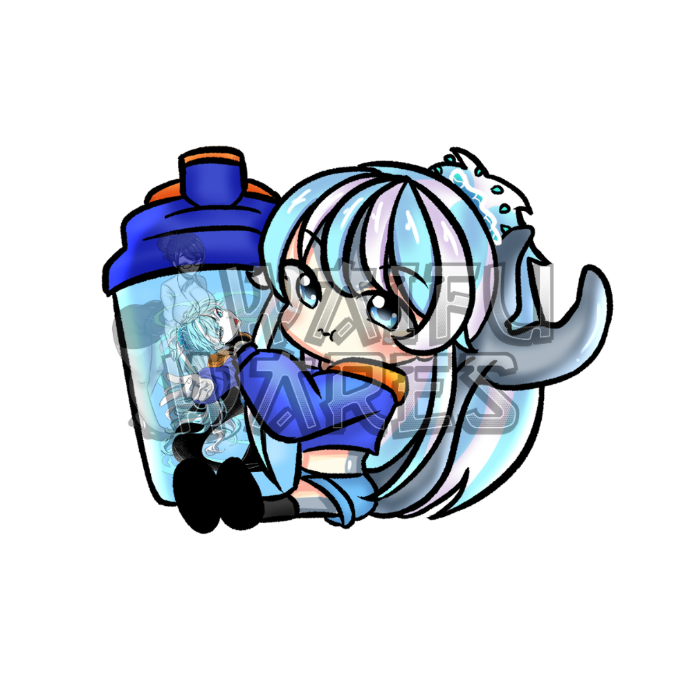 Aeru_aureus Keychain (3")