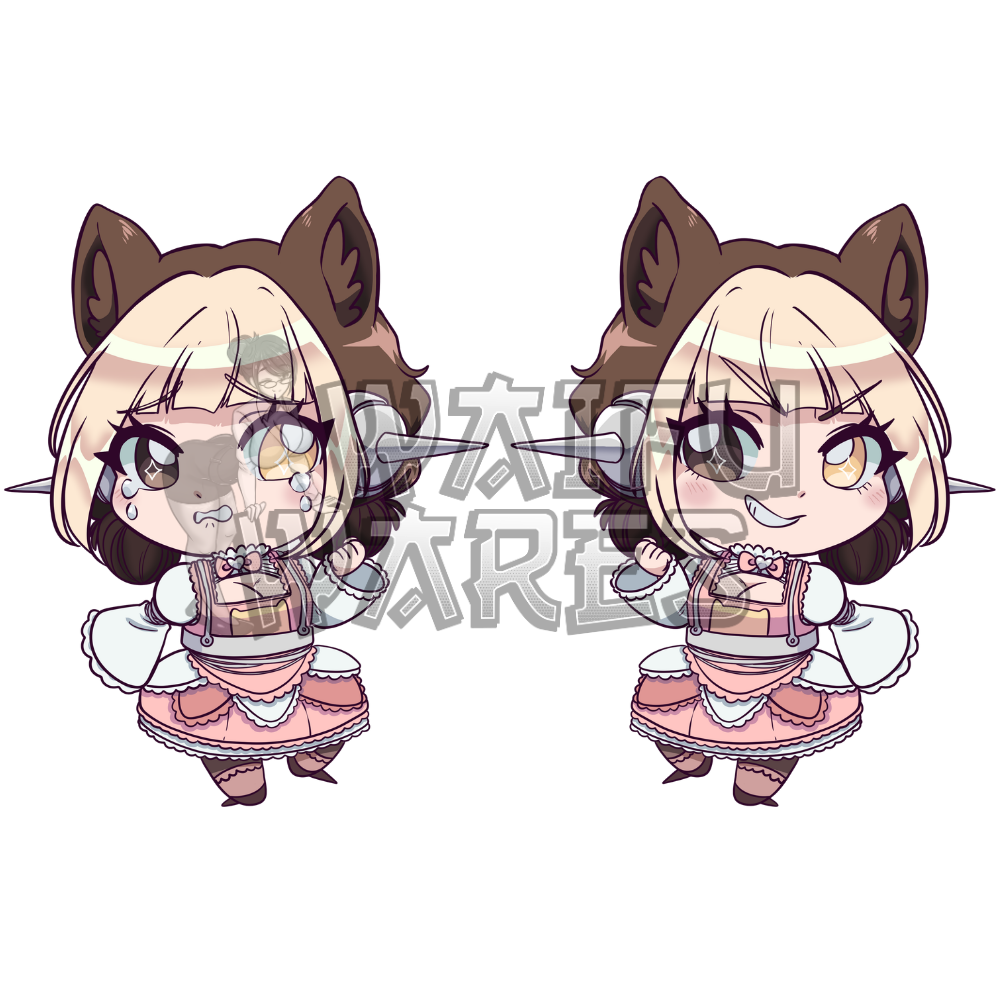 Kaekaay Keychain (3")