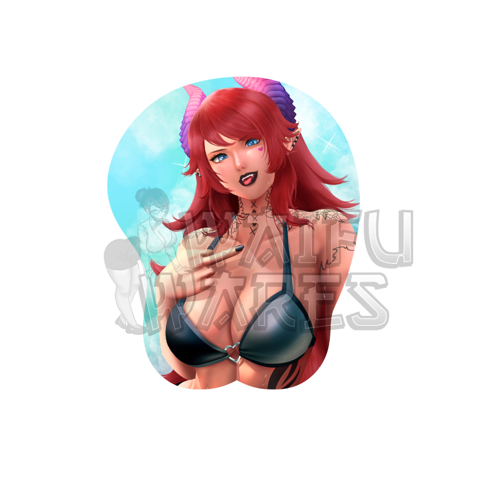X_queenfire_x Booba Mouse Pad