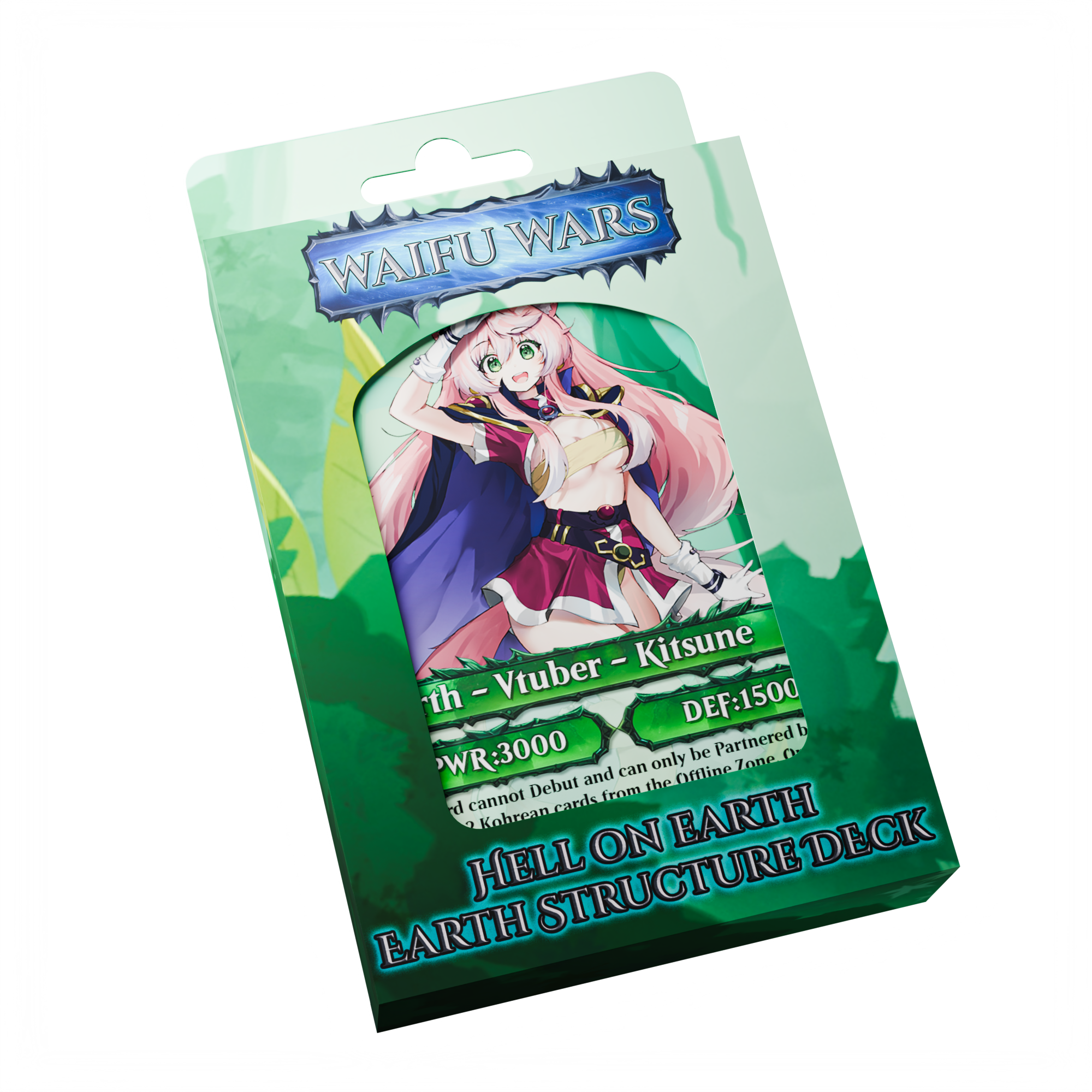 Waifu Wars Earth Structure Deck