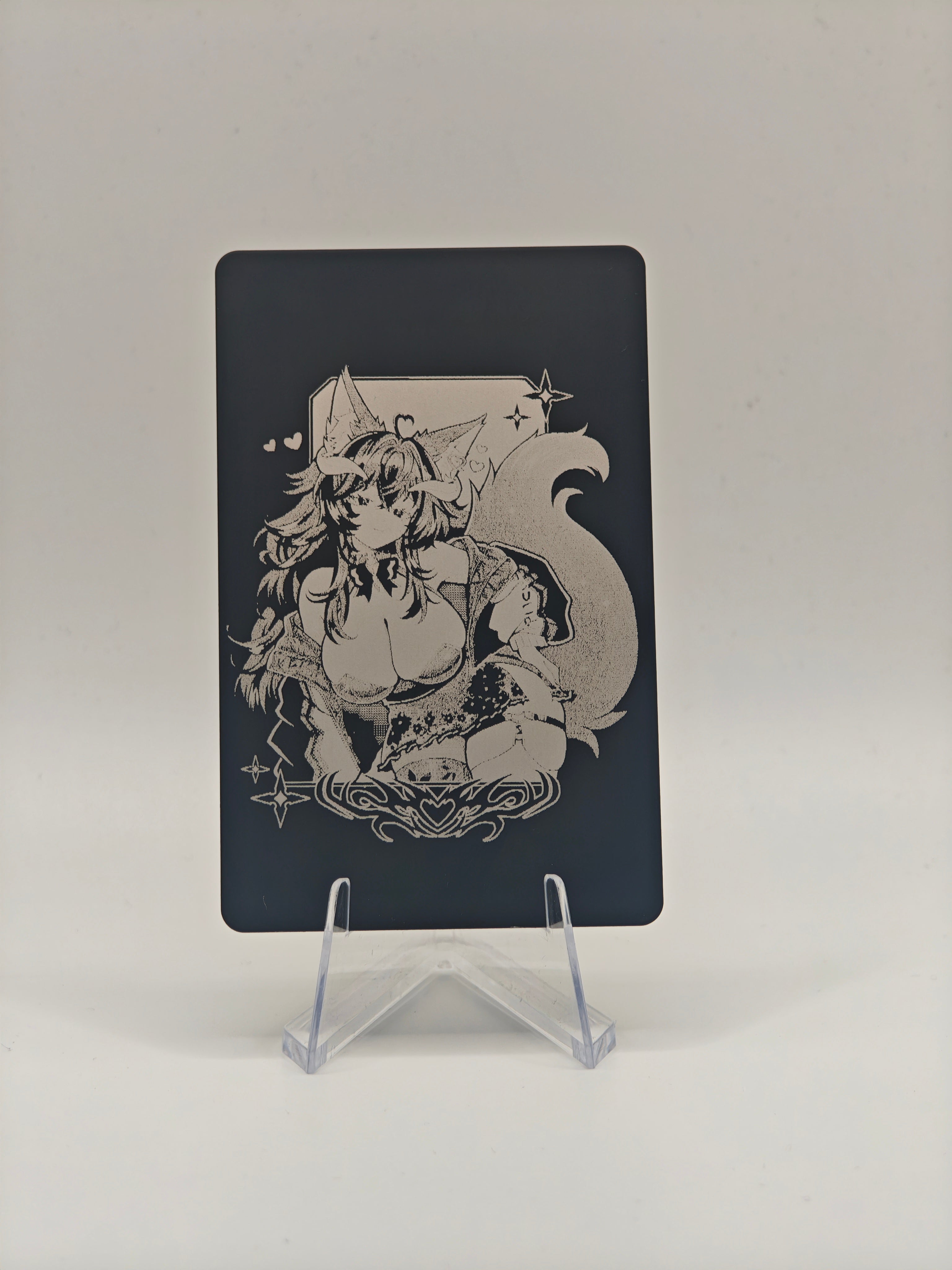 Asaki Fox Metal Card