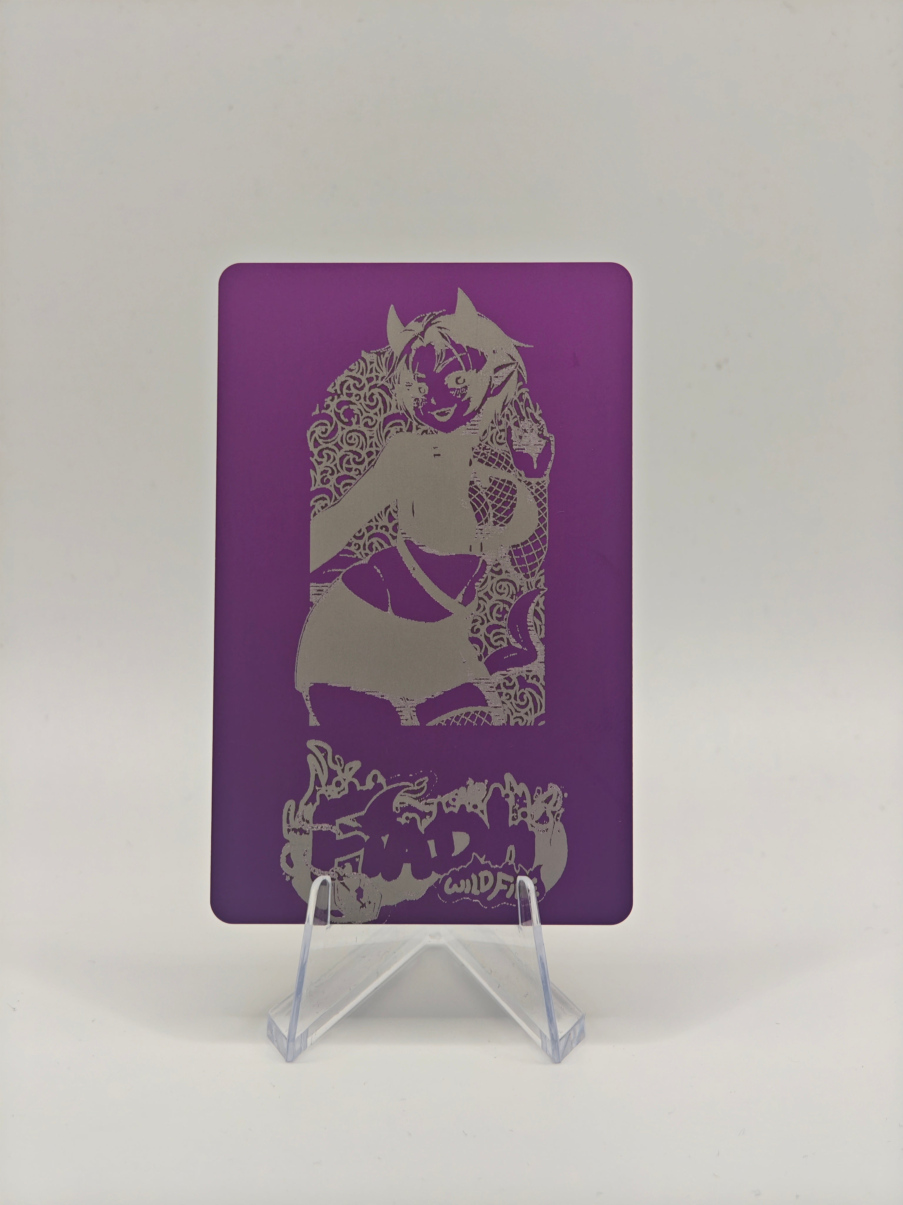 Fiadh Wildfire Metal Card