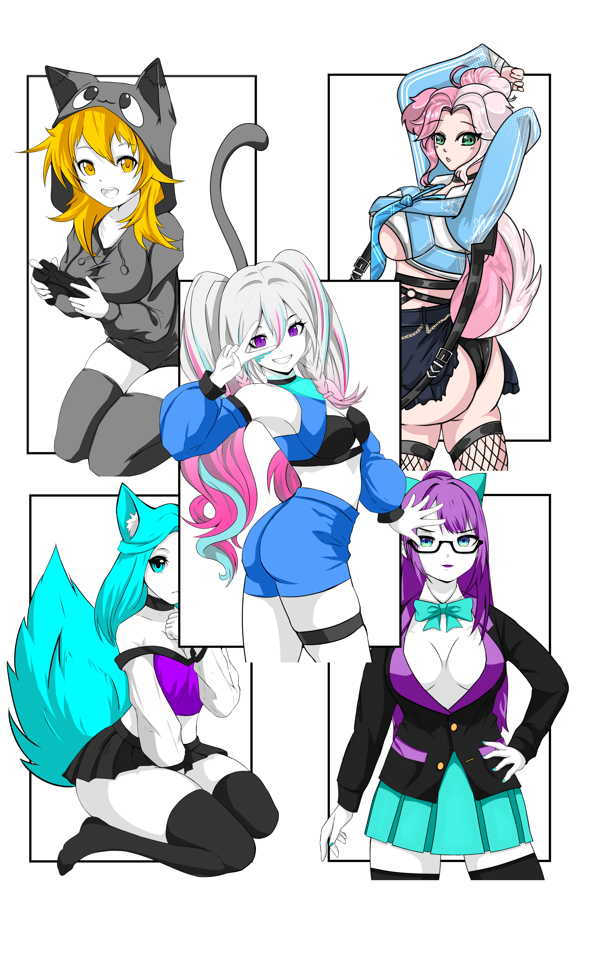 Waifu Wares Sticker Pack 3