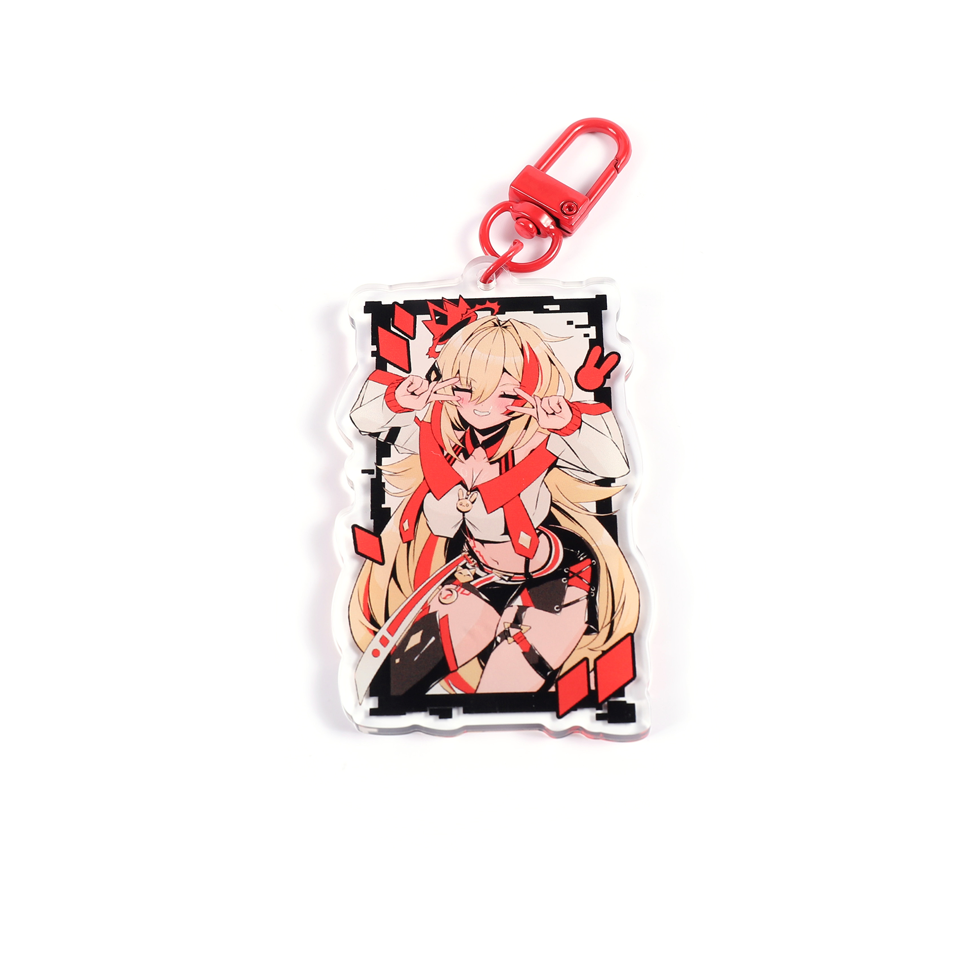 QueenWucy Keychain (3")