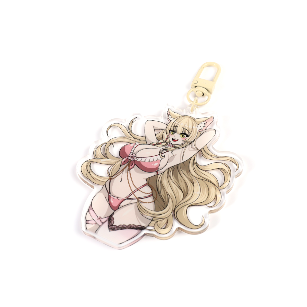 Lannahbabe Acrylic Key Chain