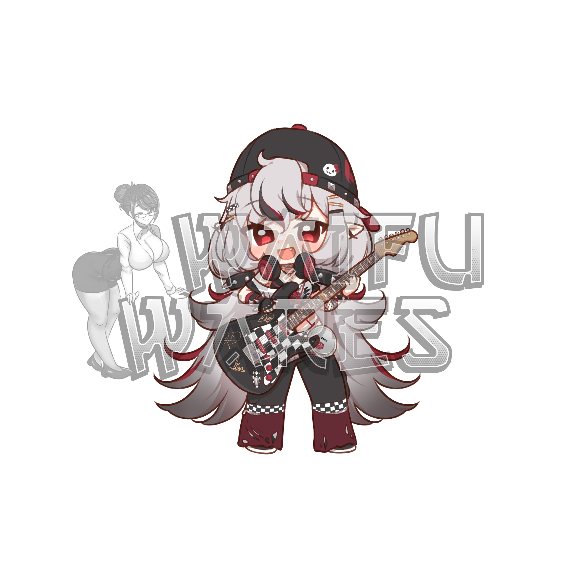 Miya Mewrilee Keychain (3") (Pre-order)