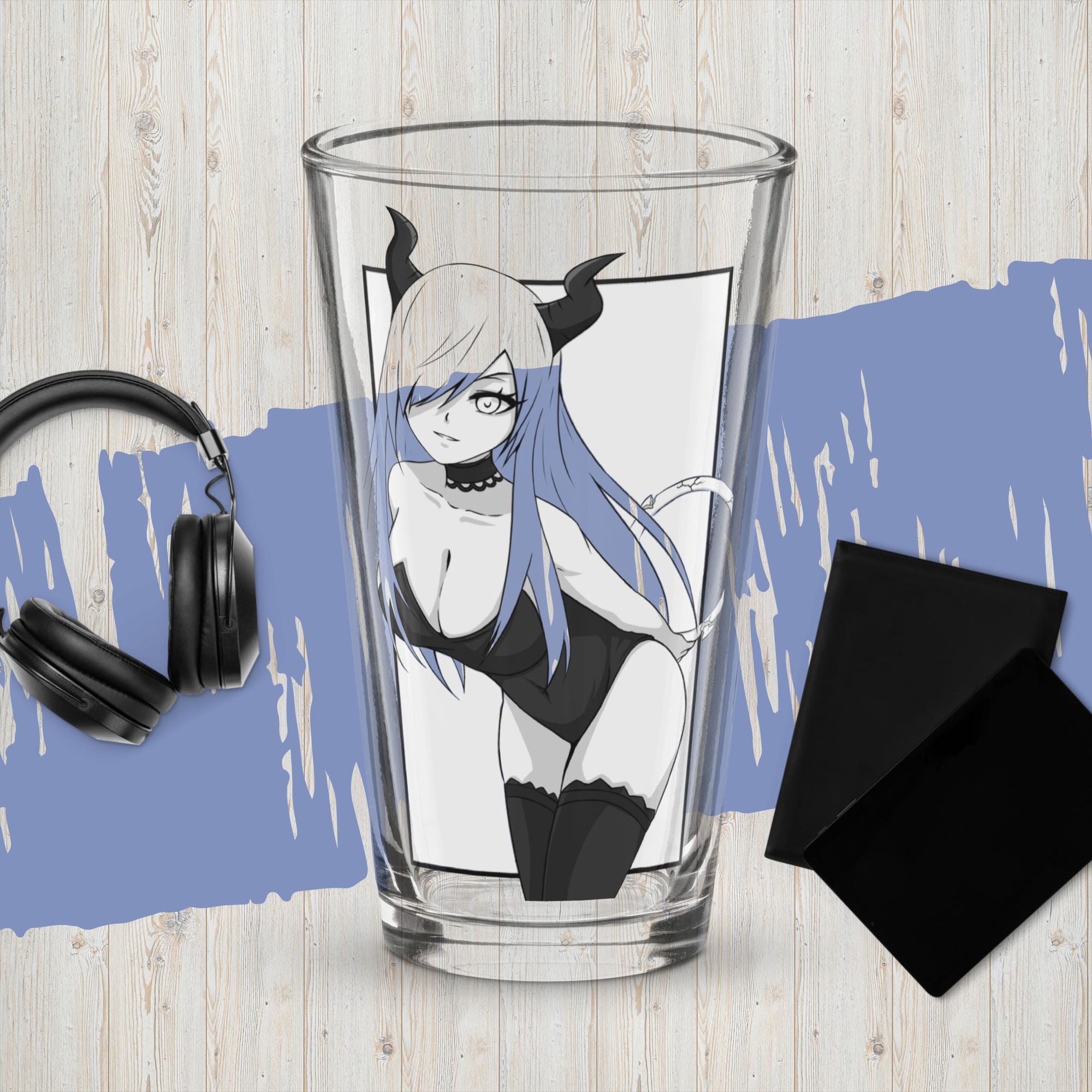 Waifu Wares Content Creator FilthyFanGirl Pint Glass