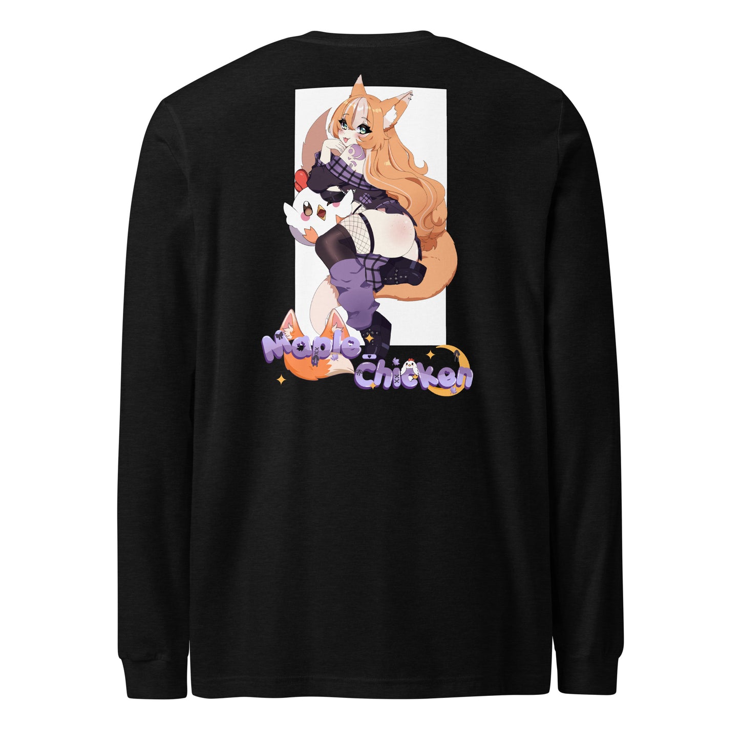 Waifu Wares Maple Chicken Unisex Long Sleeve Tee