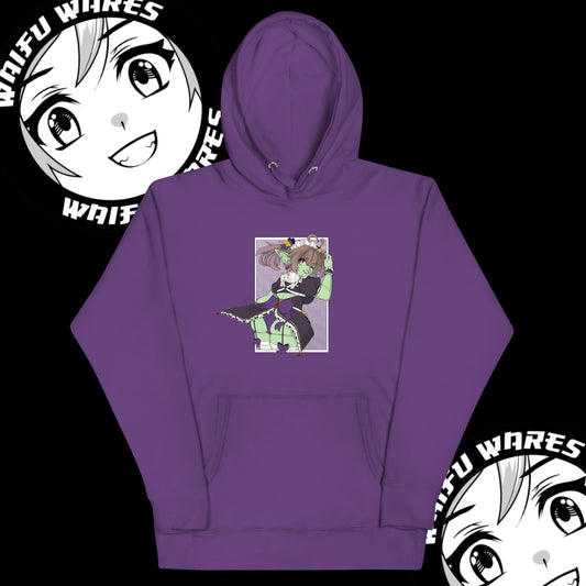 Waifu Wares Podgekinn Cotton Heritage Unisex Hoodie (Transparent)