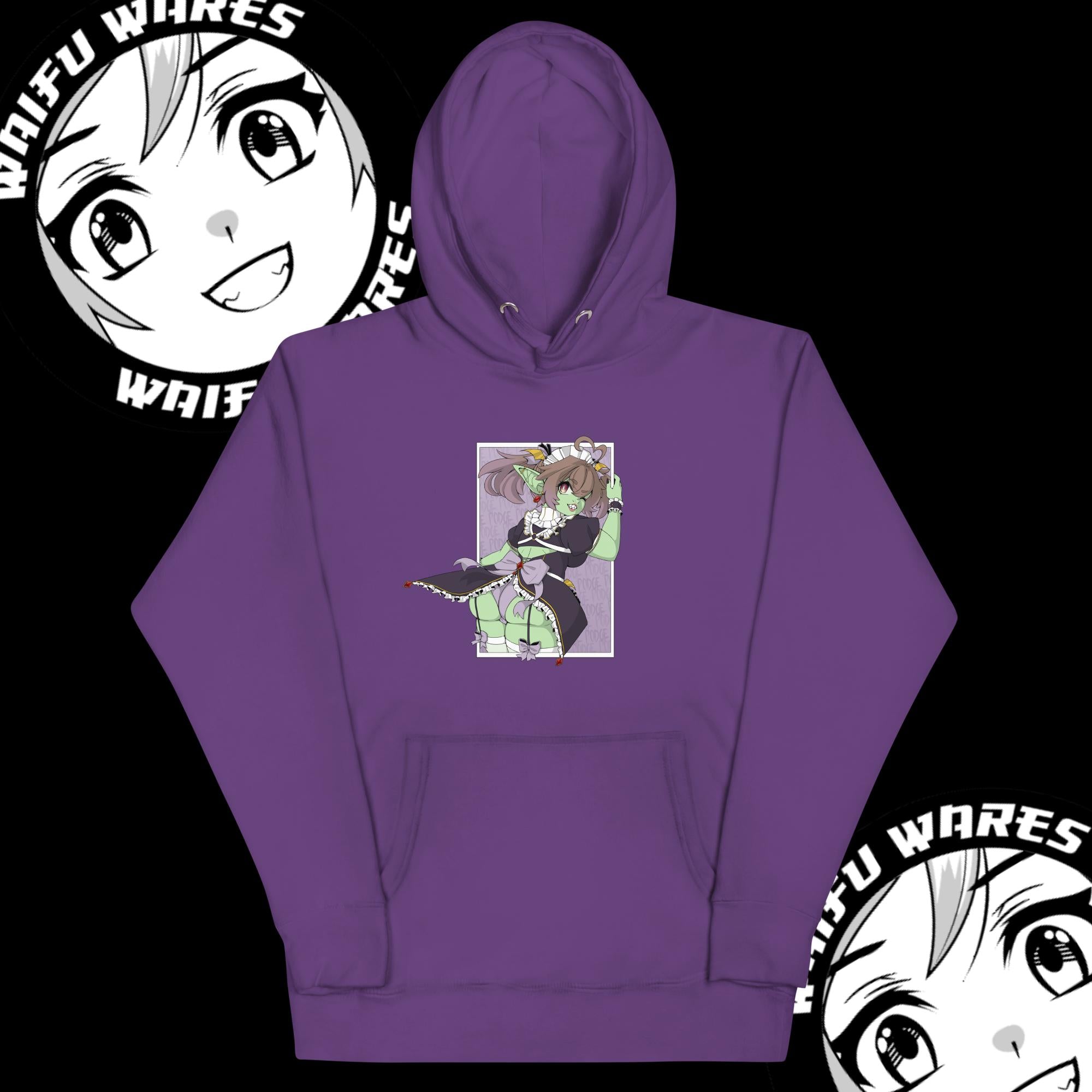 Waifu Wares Podgekinn Cotton Heritage Unisex Hoodie