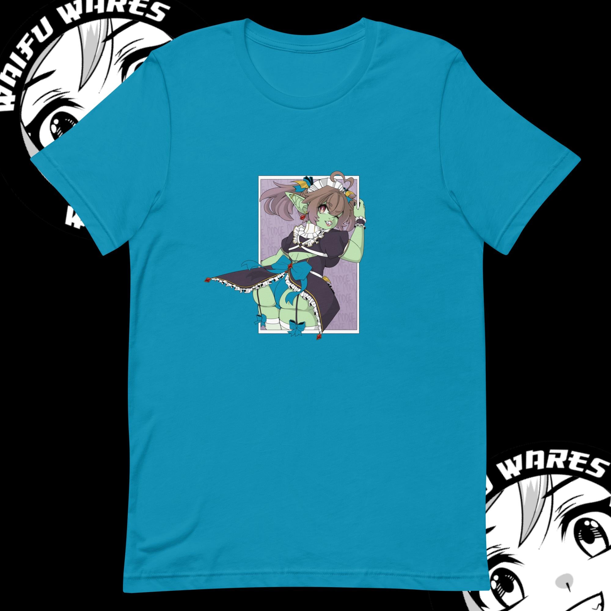 Waifu Wares Podgekinn Unisex t-shirt (Transparent)