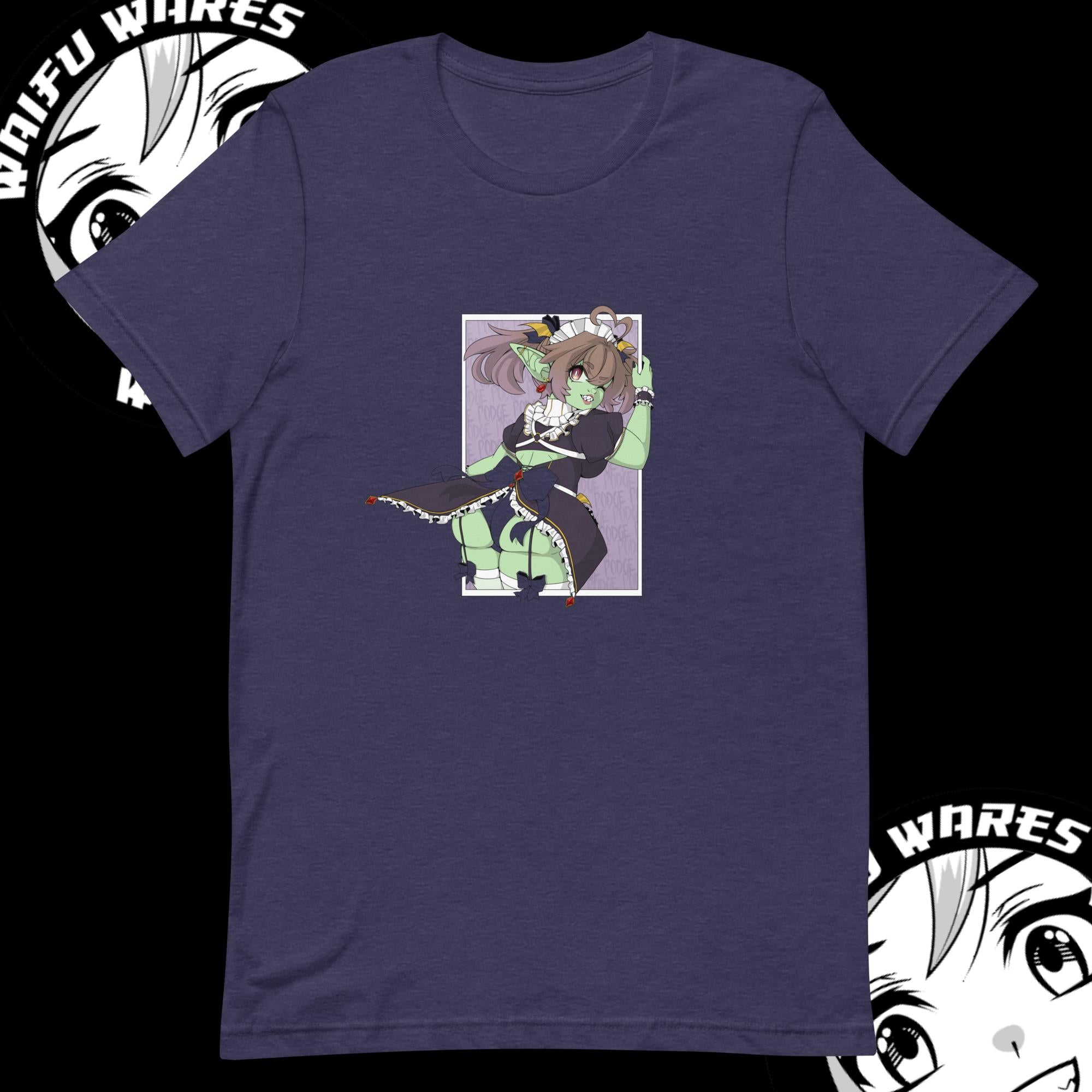 Waifu Wares Podgekinn Unisex t-shirt (Transparent)