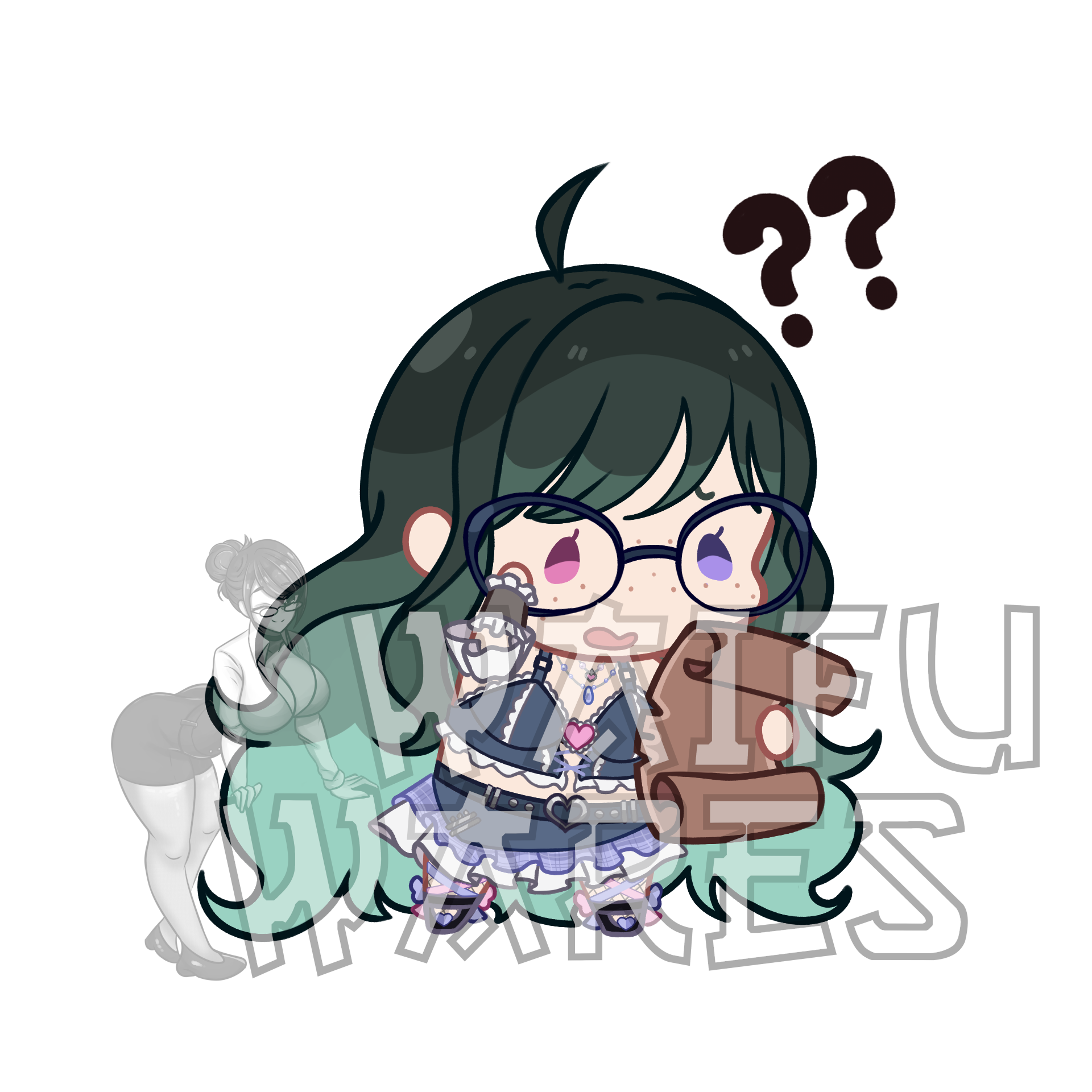 Woonkey_ Keychain (3") (Pre-order)